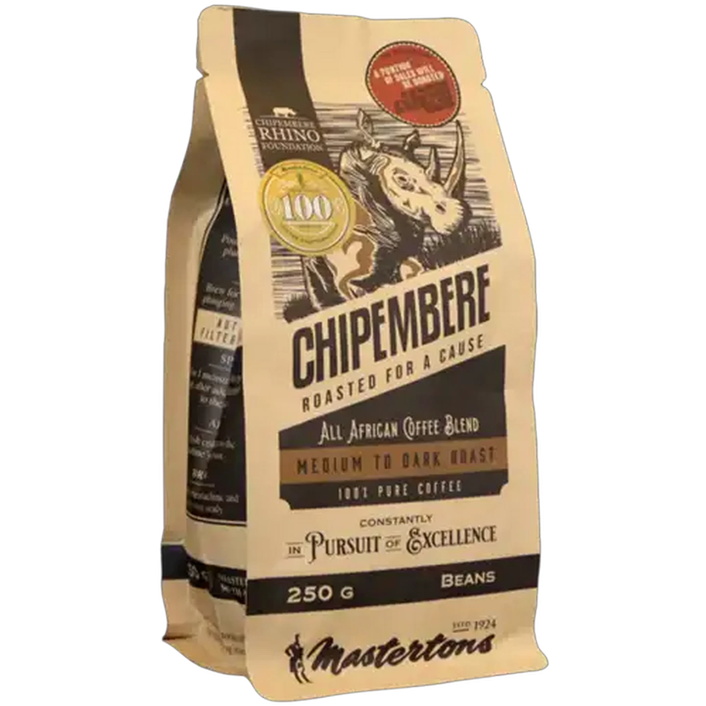Image of Mastertons Chipembere Blend Coffee Beans 250g