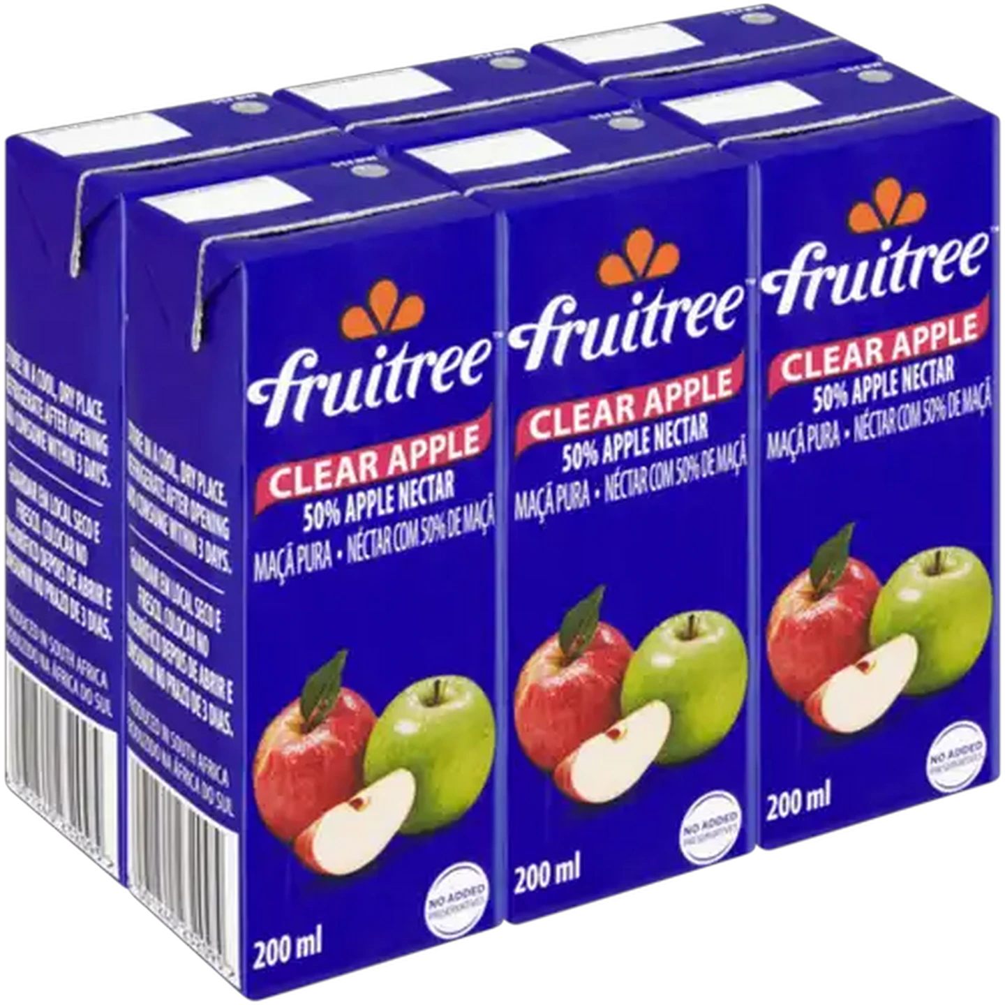 Image of Fruitree 50% Apple Nectar 6 x 200ml