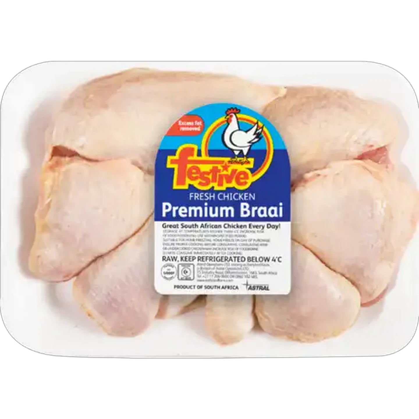 Image of Festive Fresh Chicken Premium Braaipack Per kg