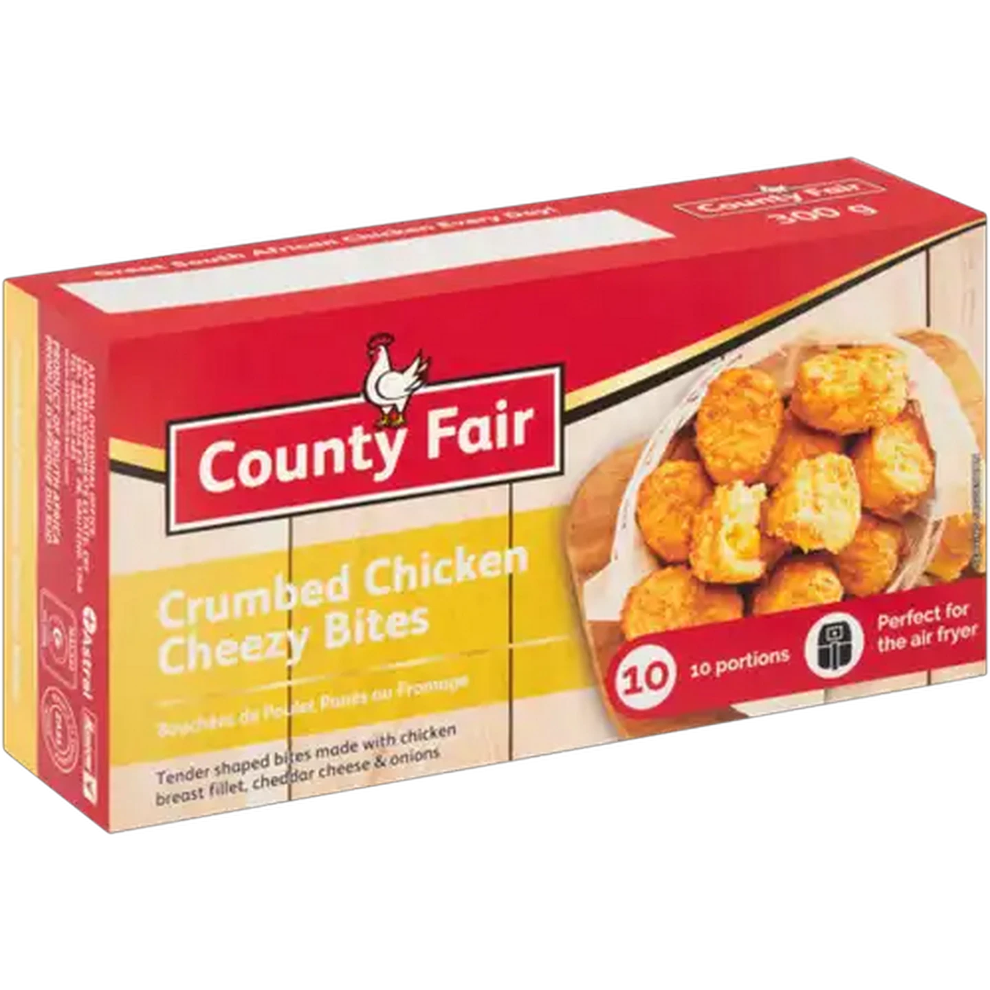 Image of County Fair Frozen Crumbed Chicken Cheezy Bites 300g