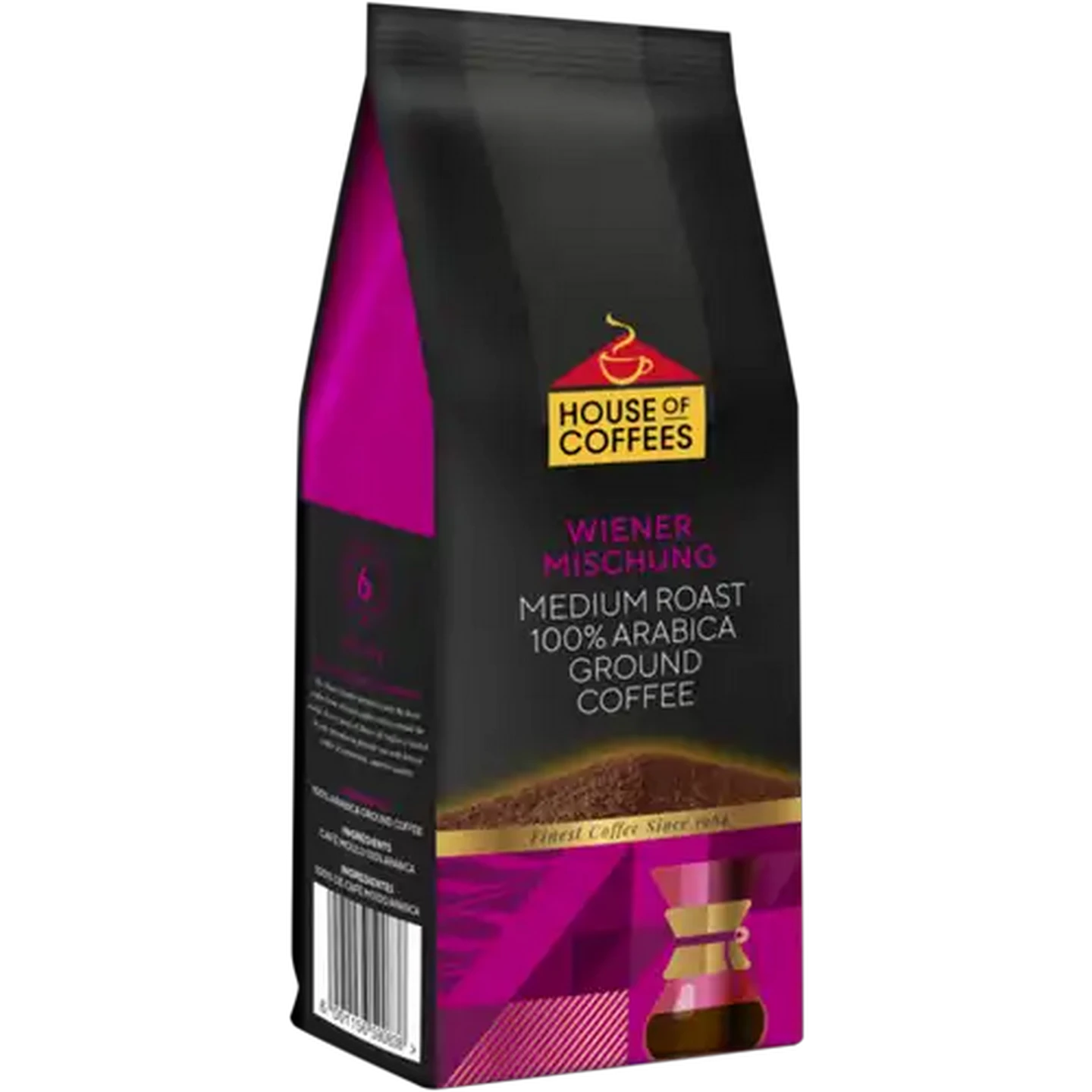 Image of House of Coffees Wiener Mischung Ground Arabica Coffee 250g