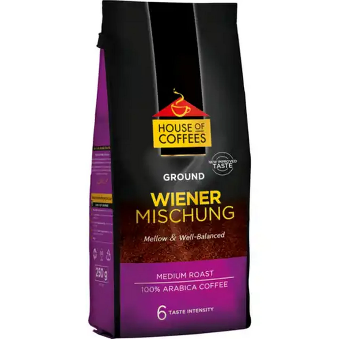 Image of House of Coffees Wiener Mischung Ground Arabica Coffee 250g