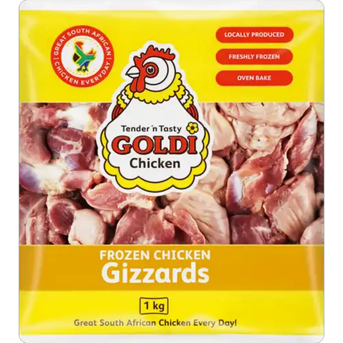 Image of Goldi Chicken Frozen Chicken Gizzards 1kg