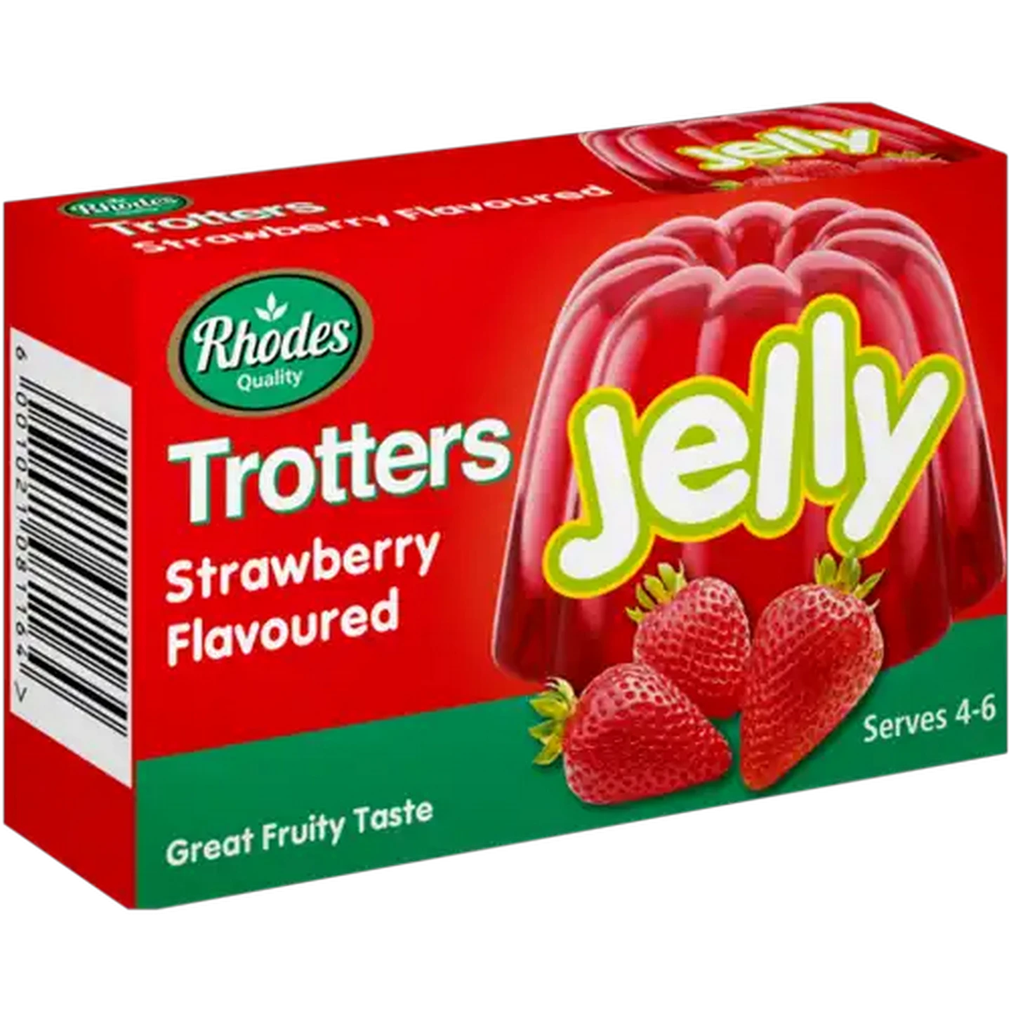Image of Rhodes Quality Trotters Strawberry Flavoured Jelly 40g