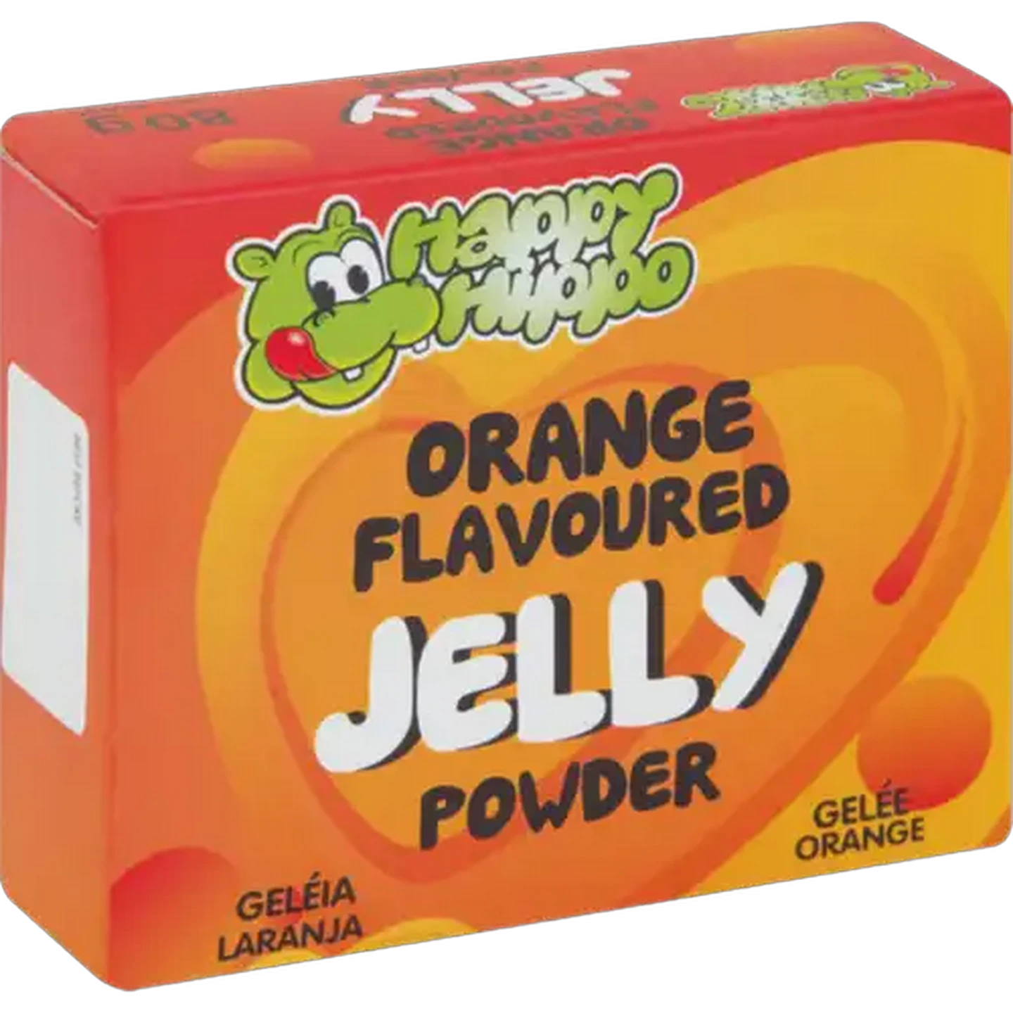 Image of Happy Hippo Orange Flavoured Jelly Powder 80g