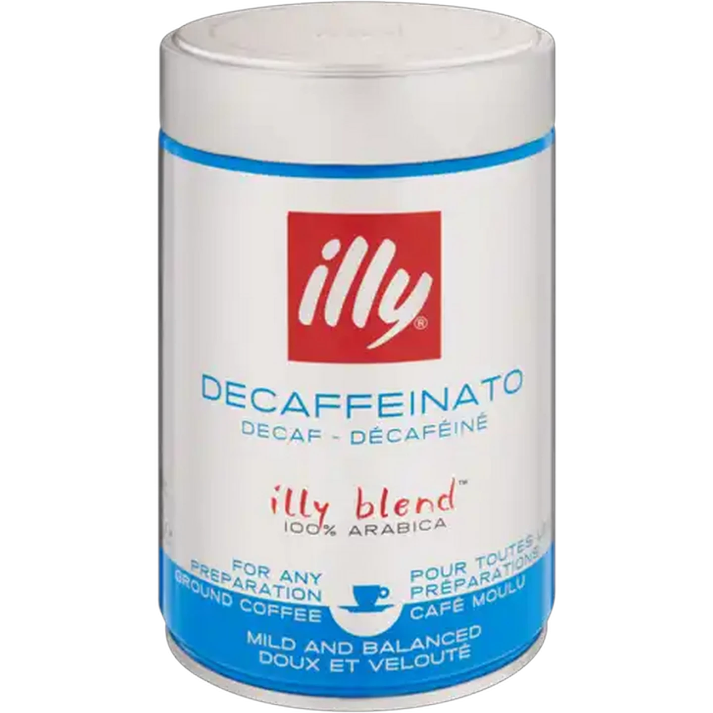 Image of Illy Espresso Decaffeinated Ground Coffee 250g
