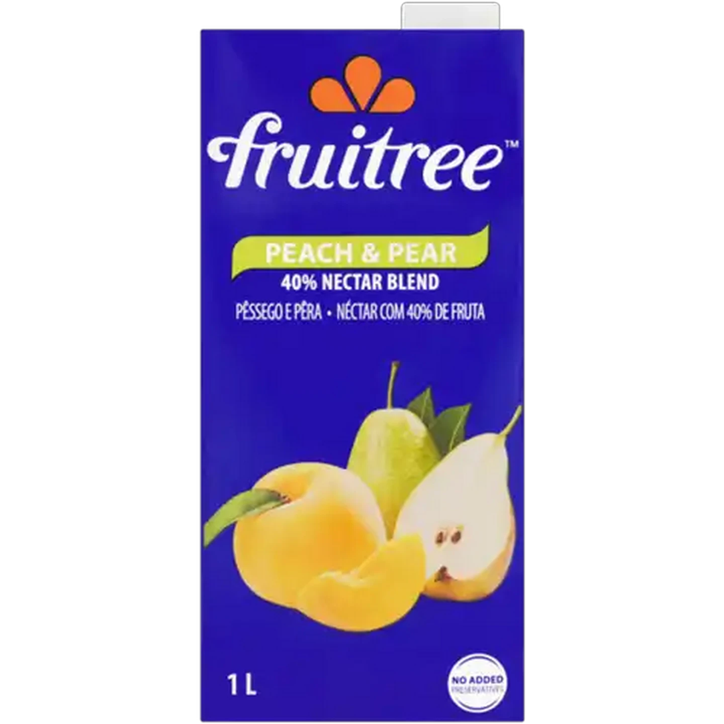 Image of Fruitree Peach & Pear 40% Nectar Blend 1L