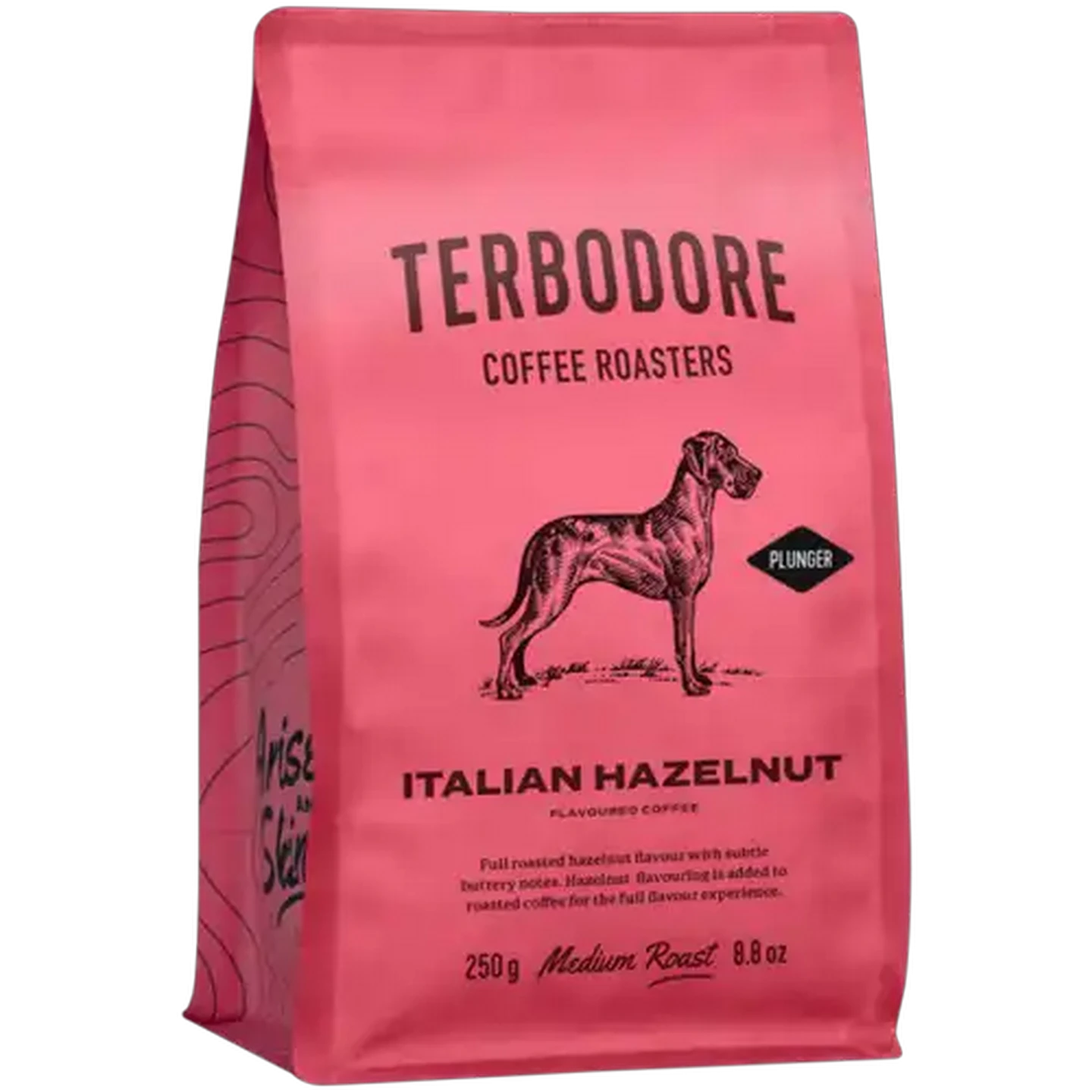Image of Terbodore Italian Hazelnut Medium Roast Ground Coffee 250g