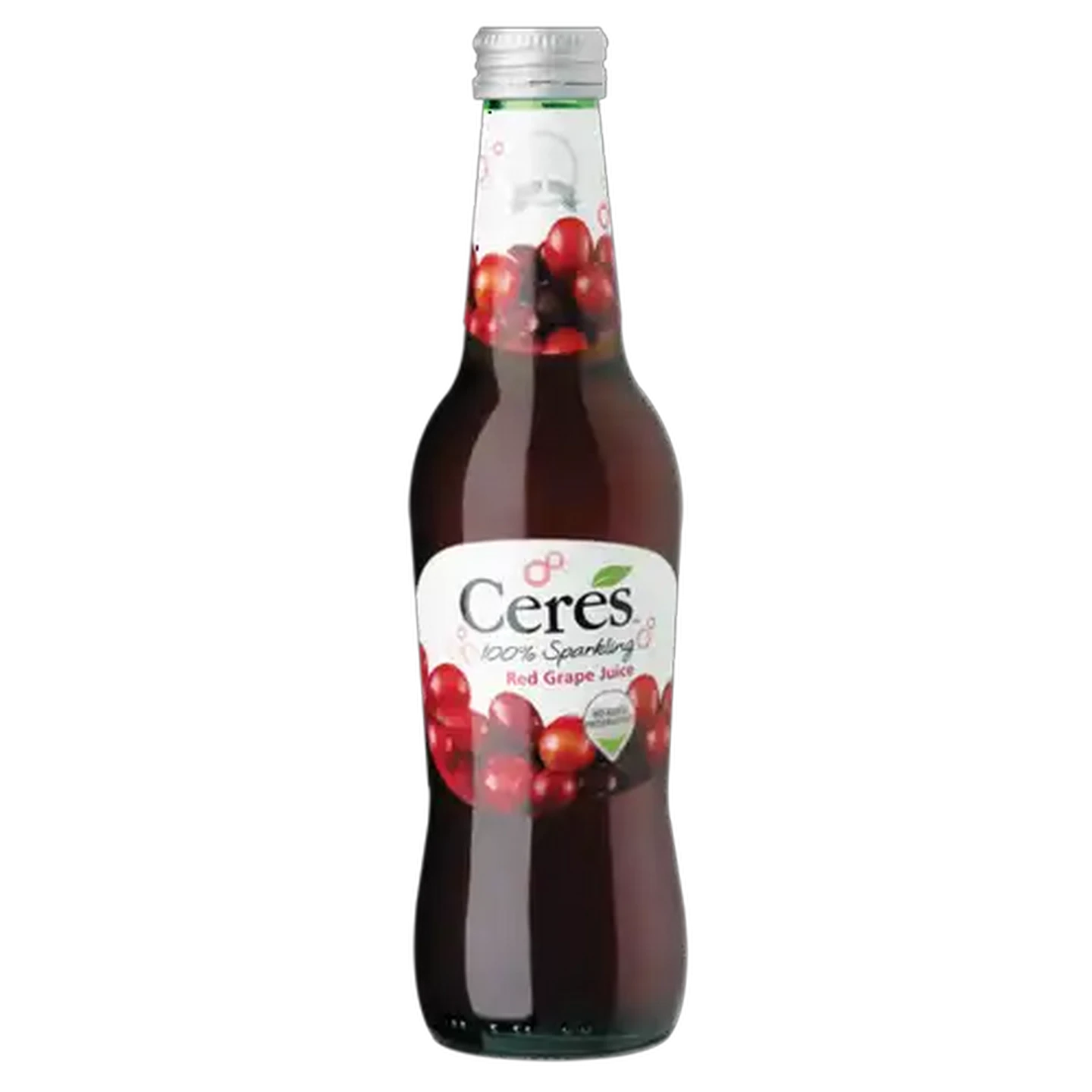 Image of Ceres Sparkling Red Grape Flavoured Juice Bottle 275ml