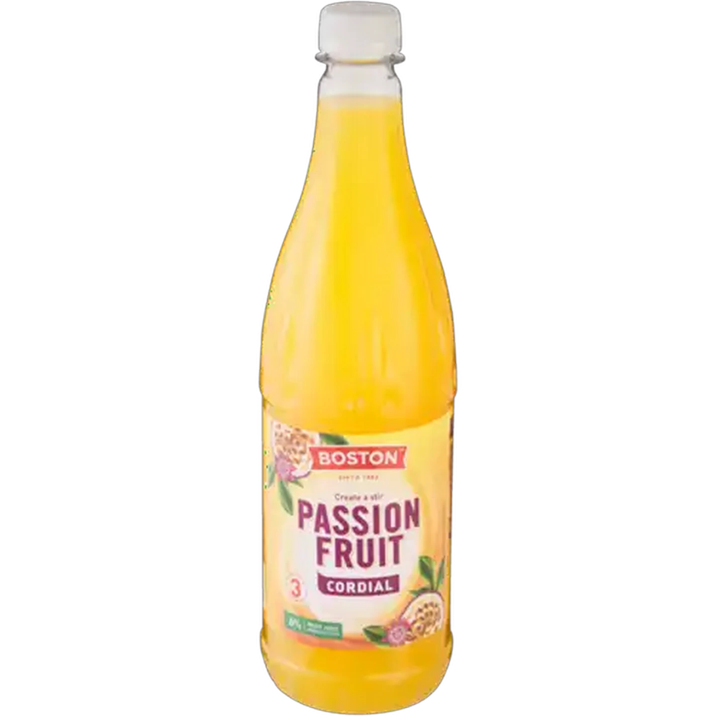Image of Boston Passion Fruit Cordial 750ml