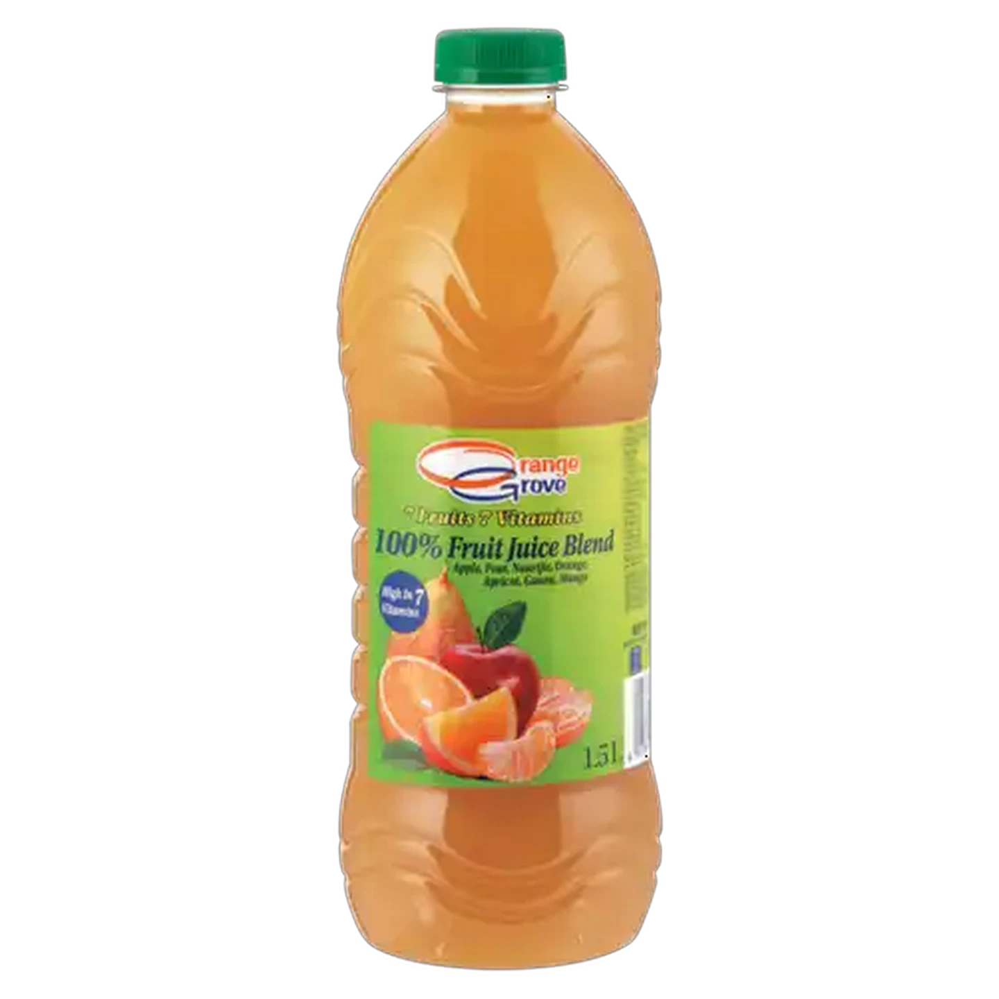 Image of Orange Grove 7 Fruits 7 Vitamins Flavoured 100% Fruit Juice Blend 1.5L