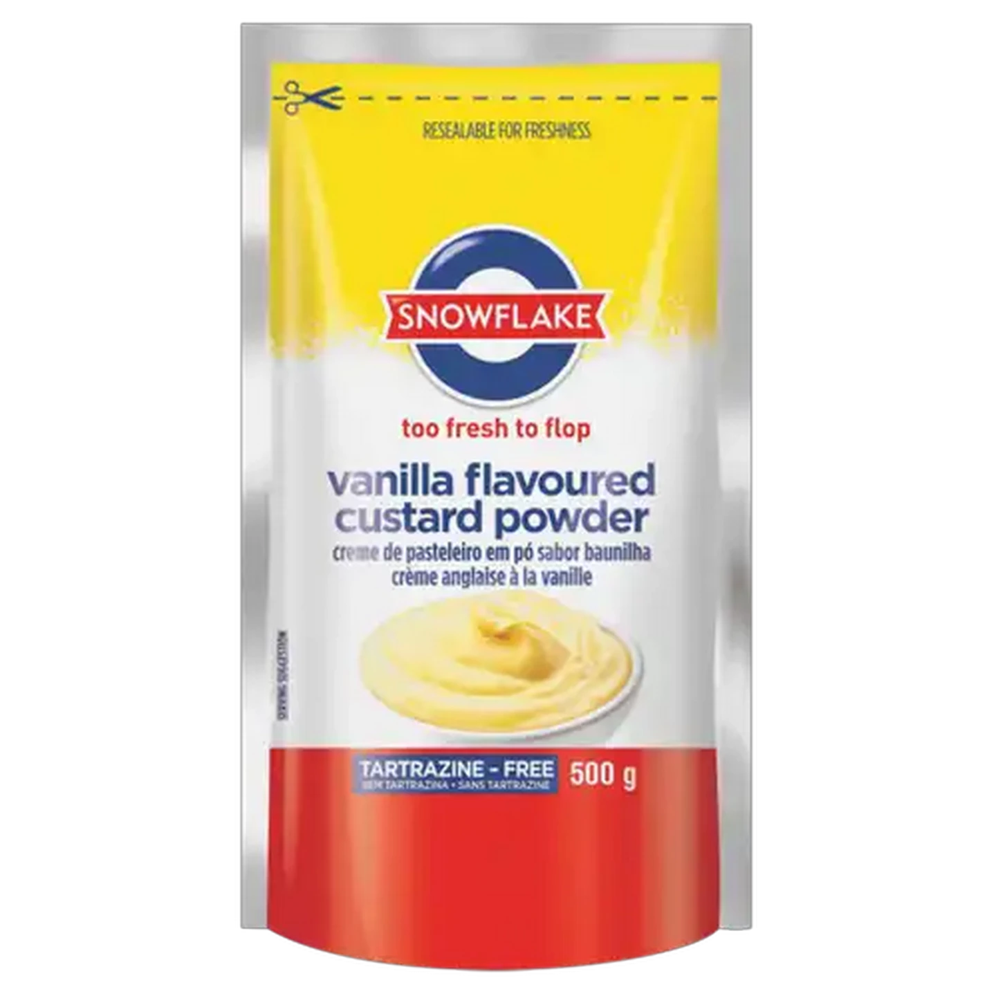 Image of Snowflake Vanilla Flavoured Custard Powder 500g