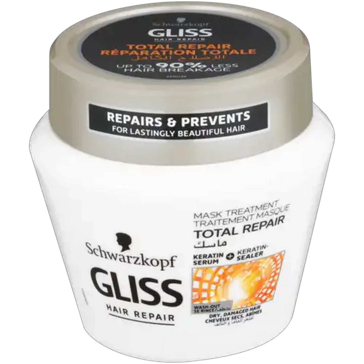 Image of Gliss Total Repair Hair Mask 300ml
