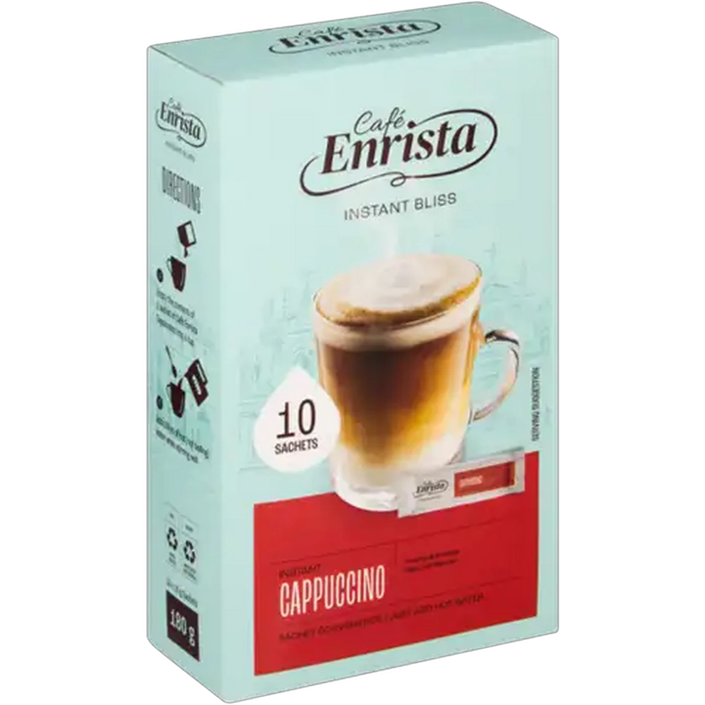 Image of Café Enrista Instant Cappuccino 10 x 18g