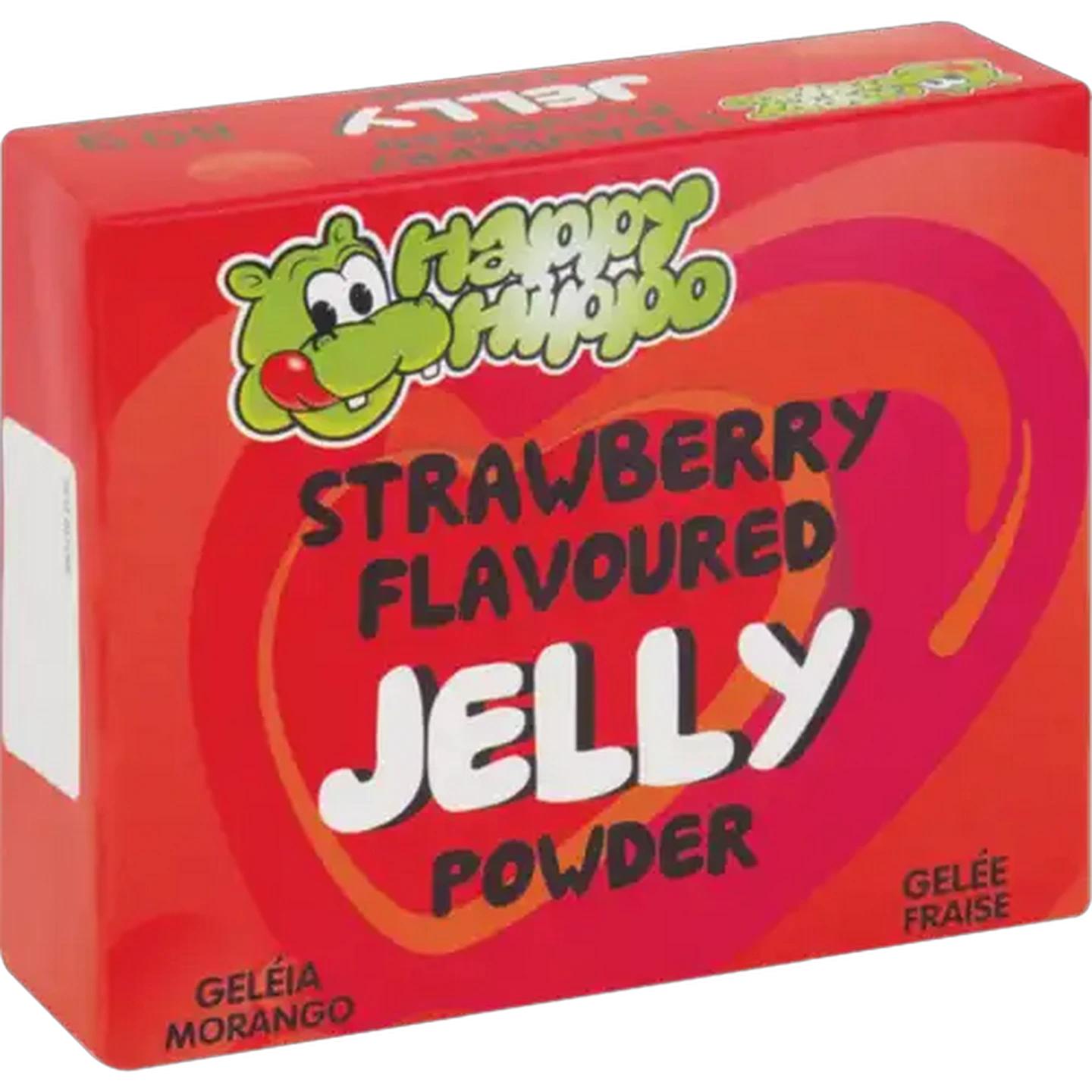 Image of Happy Hippo Strawberry Flavoured Jelly Powder 80g