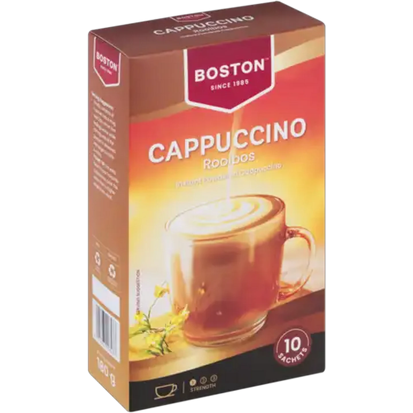 Image of Boston Rooibos Instant Cappuccino 10 x 18g