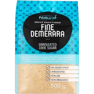 Natural Sugars Fine Demerara Sugar 500g