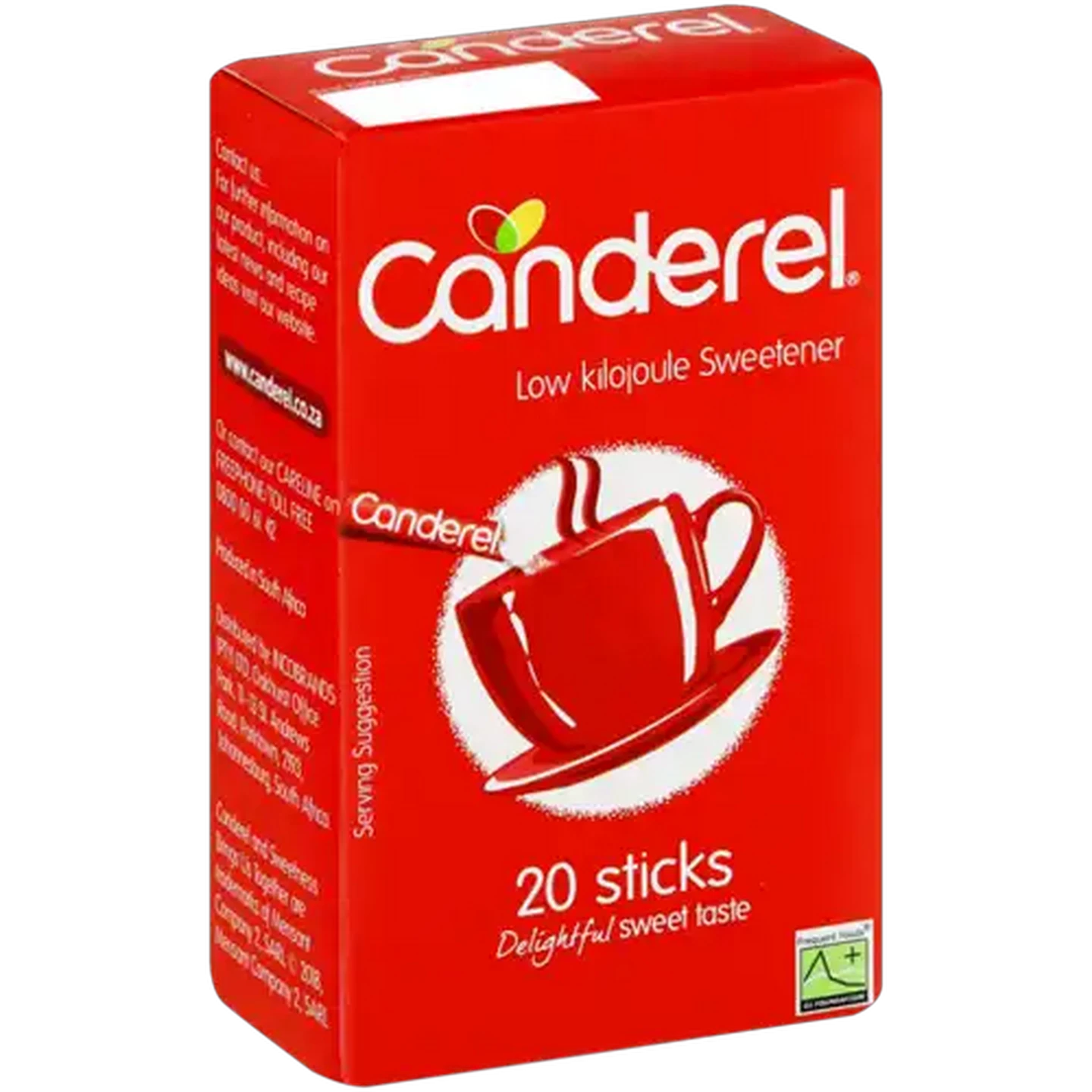Image of Canderel Low Kilojoule Sweetener Sticks 20 Pack