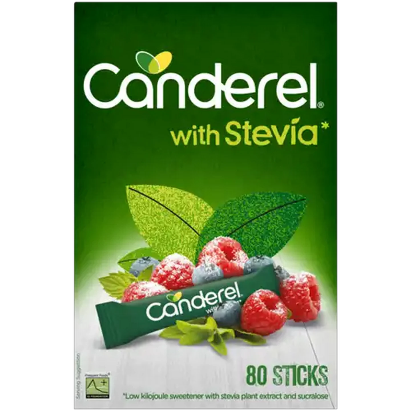 Image of Canderel With Stevia Sticks 80 Pack