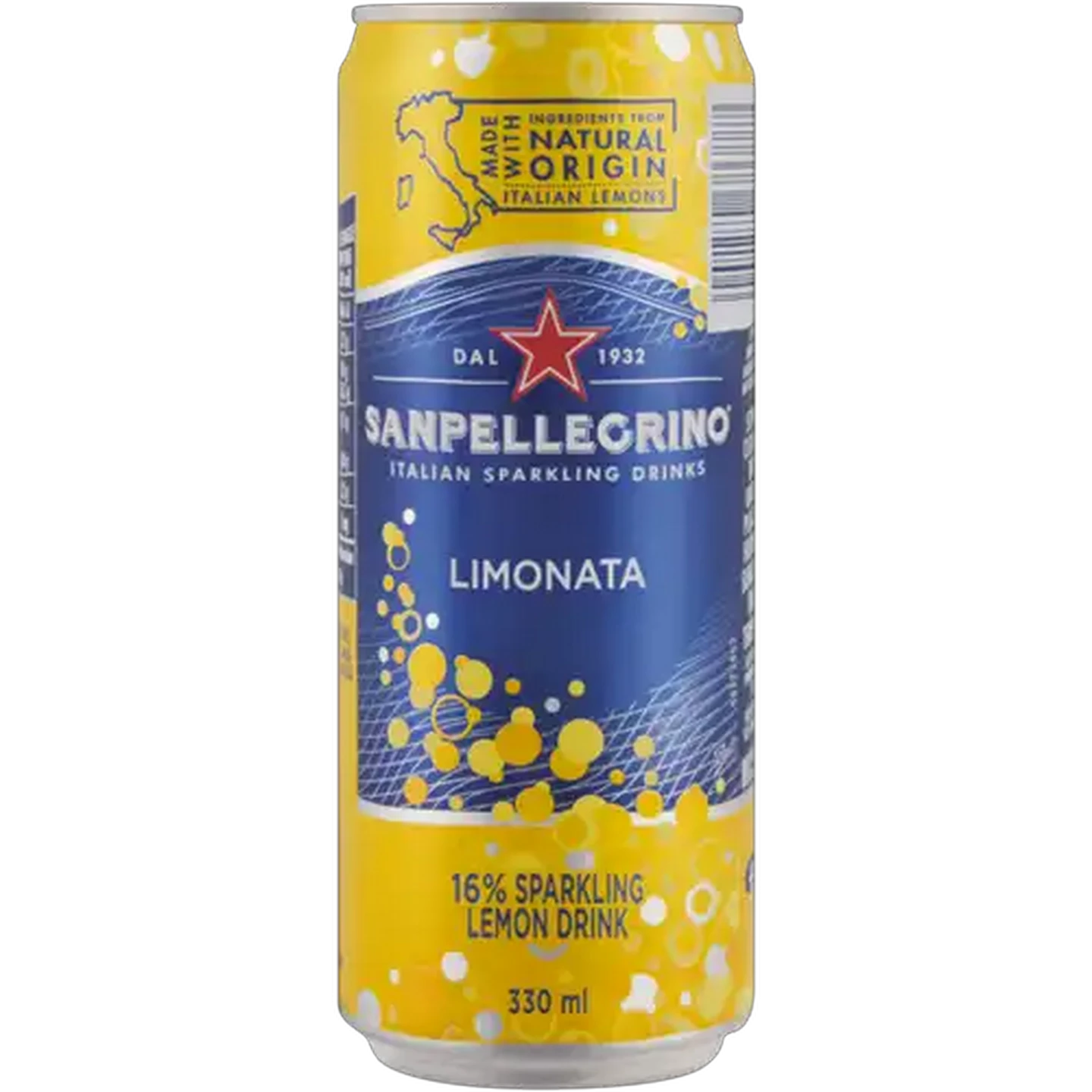 Image of Sanpellegrino Limonata Italian Sparkling Drink 330ml