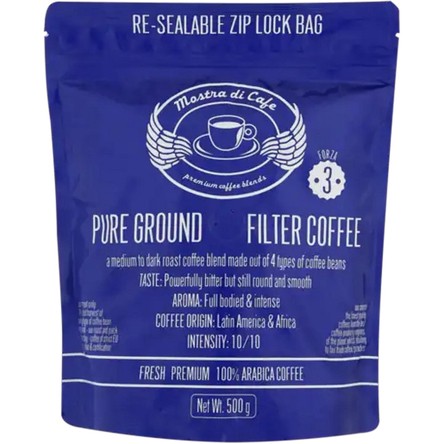 Image of Mostra di Cafe Froza No 3 Pure Ground Filter Coffee 500g