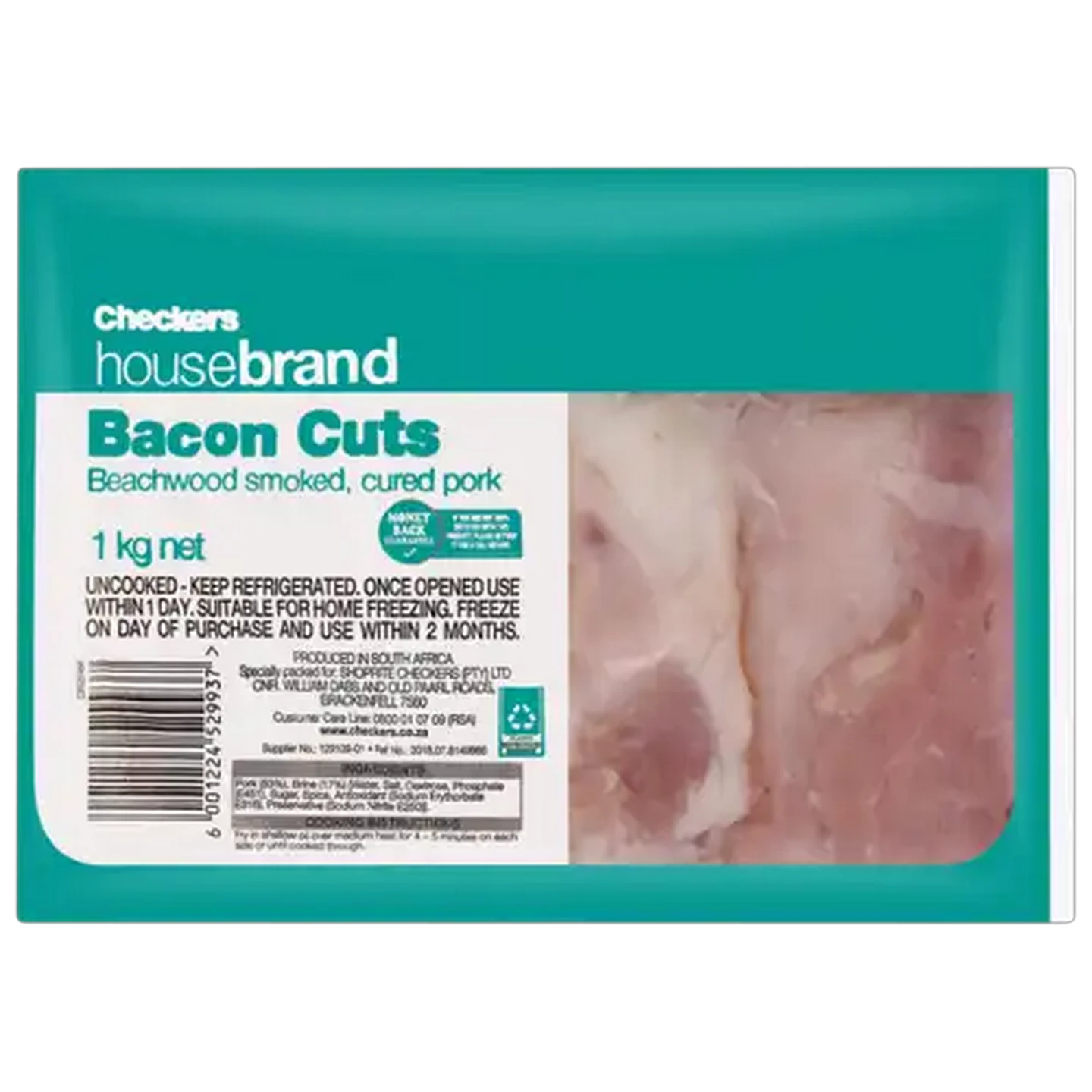 Image of Checkers Housebrand Bacon Cuts 1kg