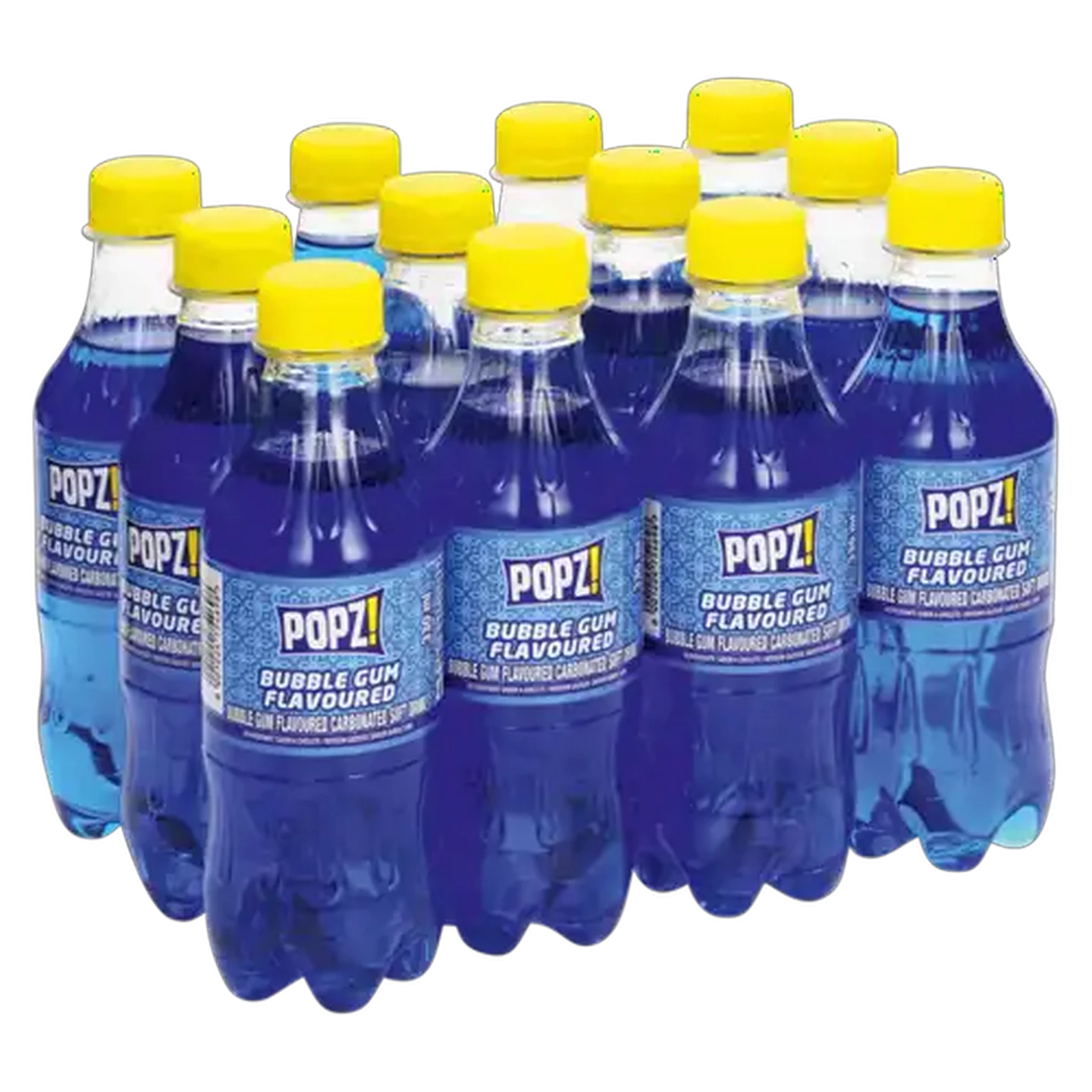 Image of Popz! Bubblegum Flavoured Soft Drink 12 x 330ml