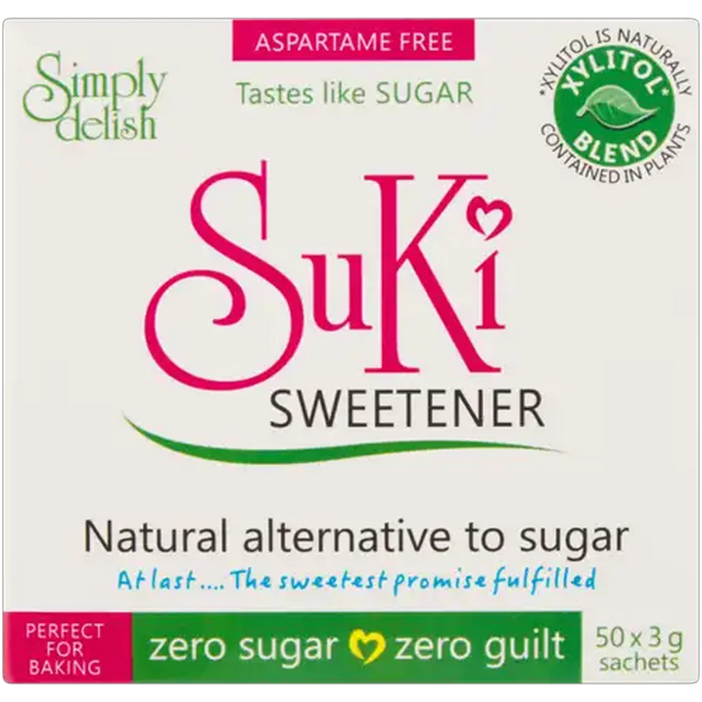 Image of Simply Delish Suki Sweetener 50 x 3g
