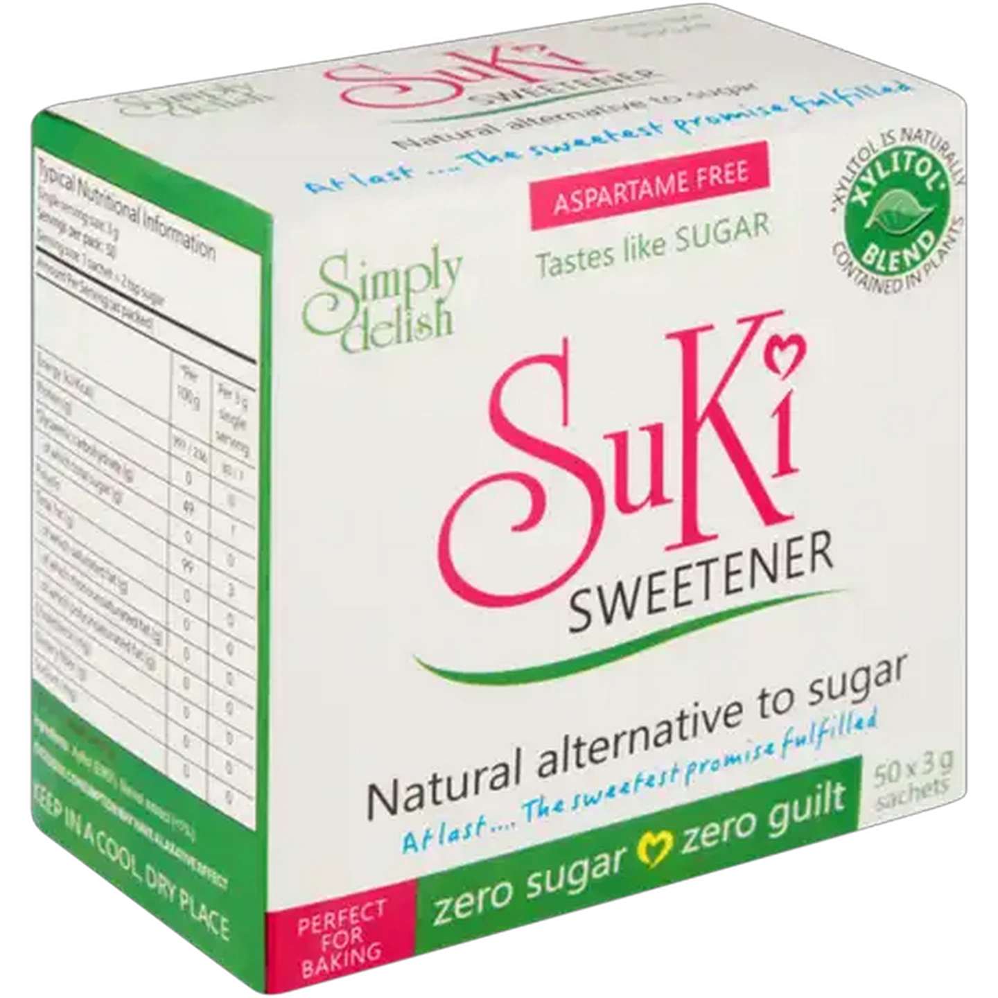 Image of Simply Delish Suki Sweetener 50 x 3g