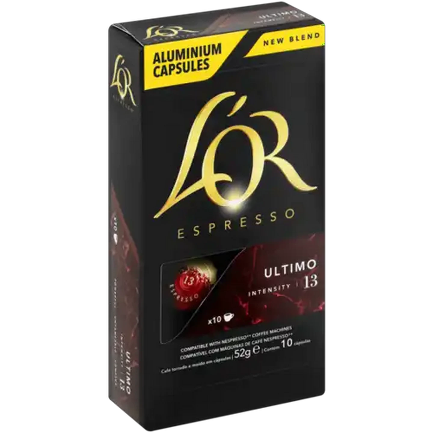 Image of L'OR Espresso Ultimo Coffee Capsules 10 Pack