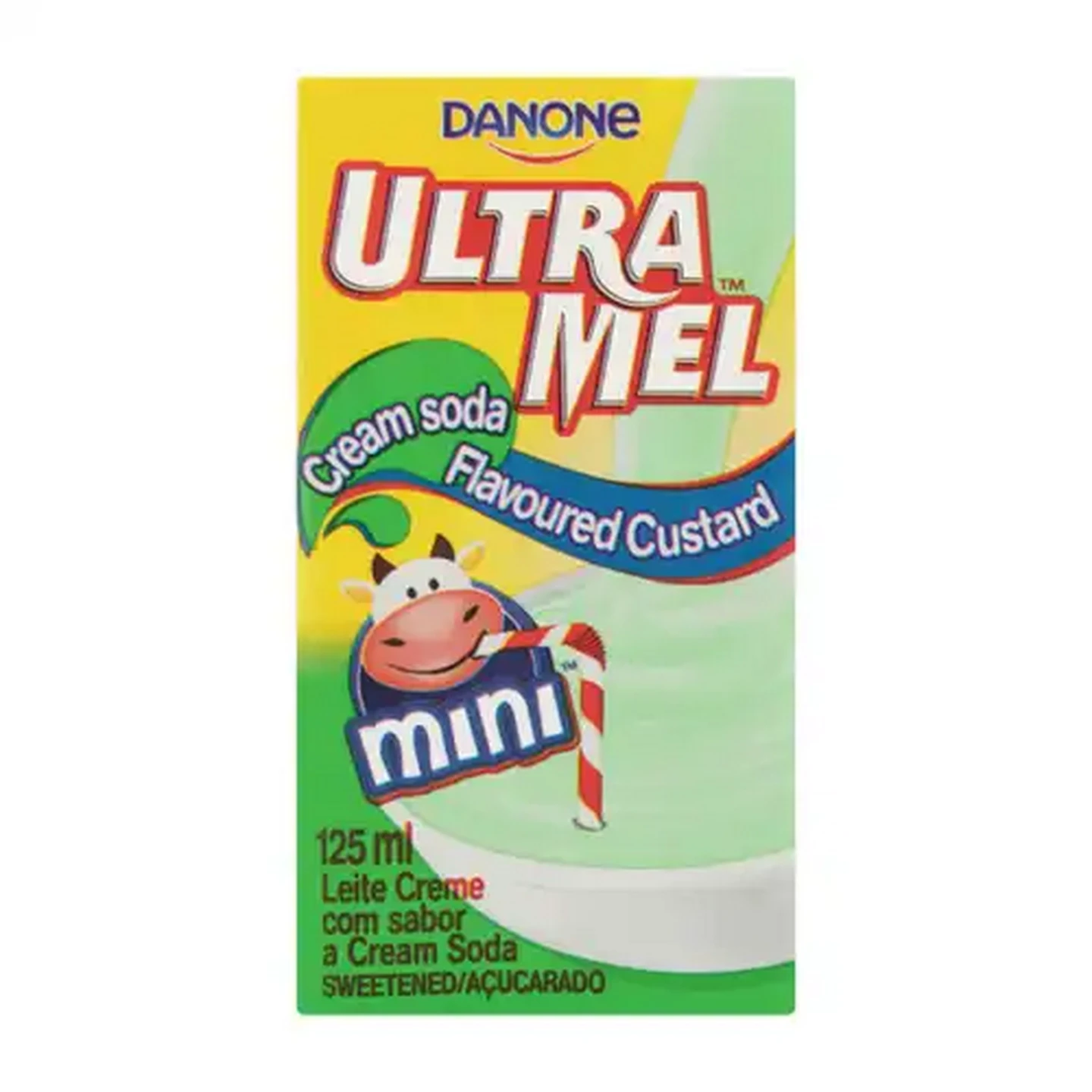 Image of Danone UltraMel Mini Cream Soda Flavoured Custard 125ml