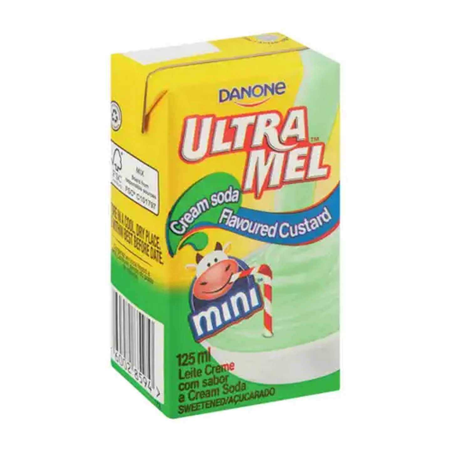 Image of Danone UltraMel Mini Cream Soda Flavoured Custard 125ml