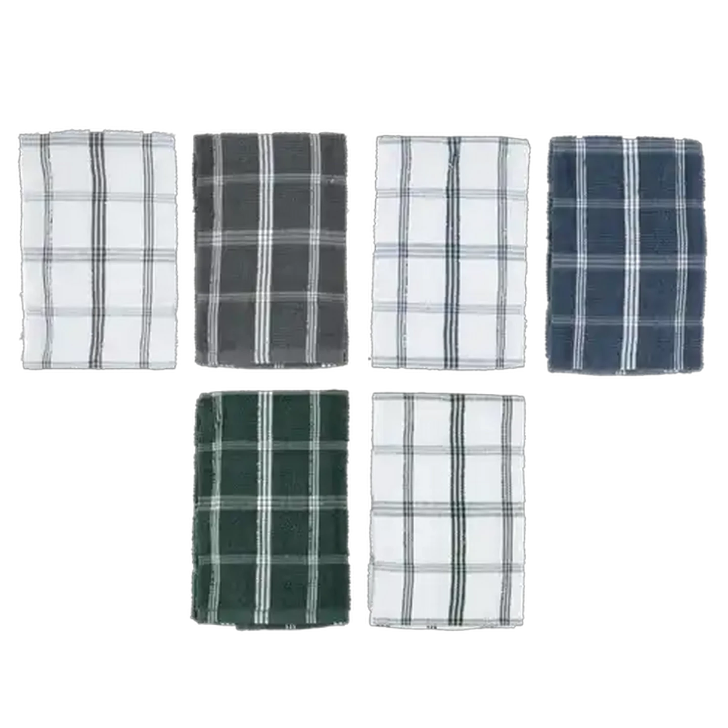 Image of Essentials Victor Terry Kitchen Cloths 38cm x 58cm 8-Pack (Colour May Vary)
