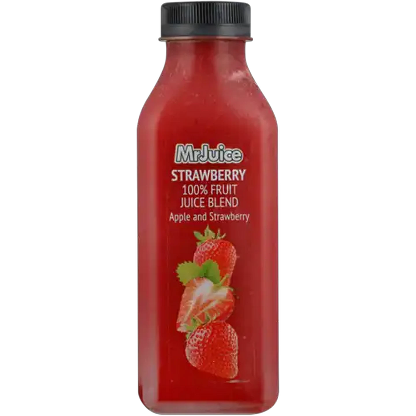 Image of Mr Juice Strawberry 100% Fruit Juice Blend Bottle 500ml