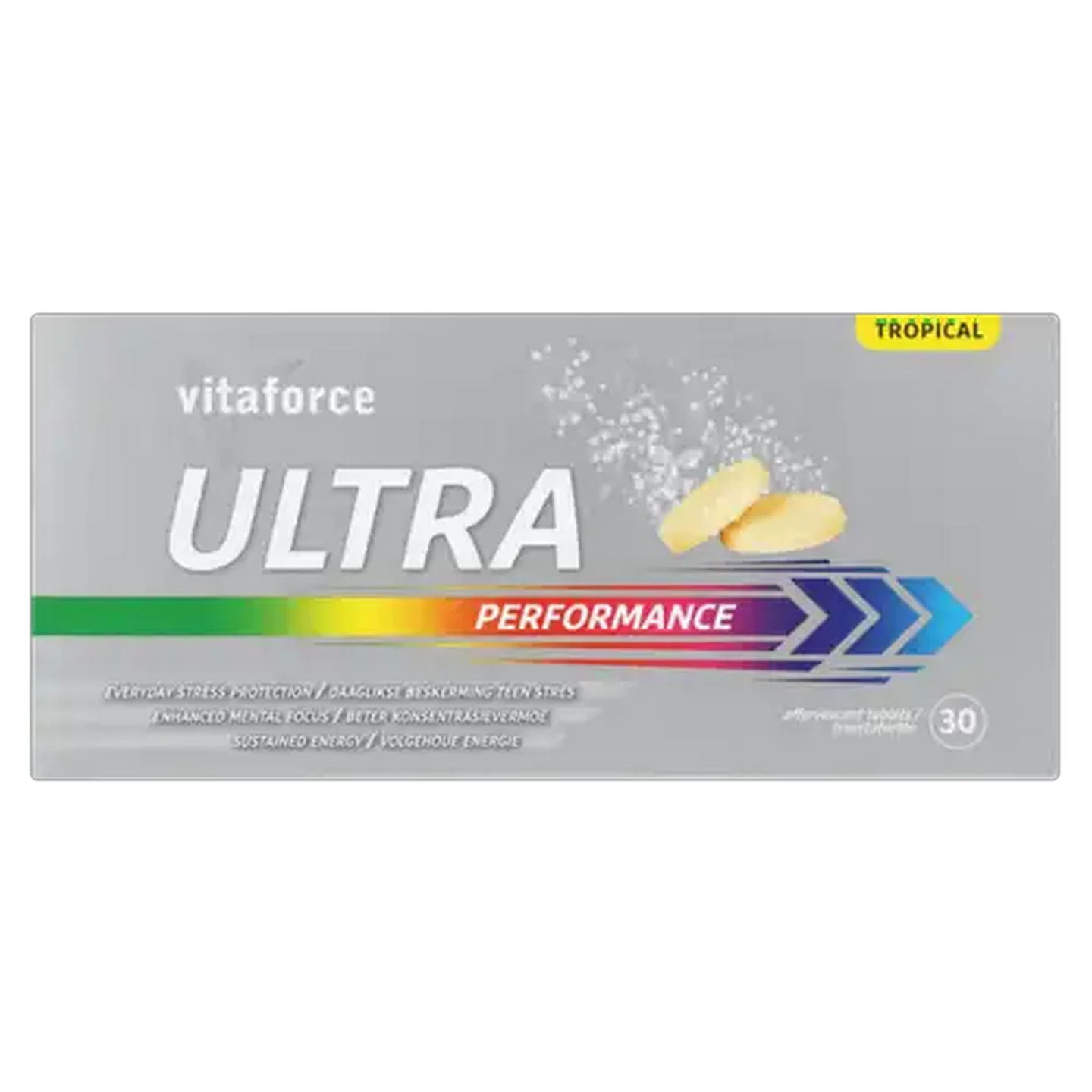 Image of Vitaforce Ultra Performance Effervescent Tablets 30 Pack