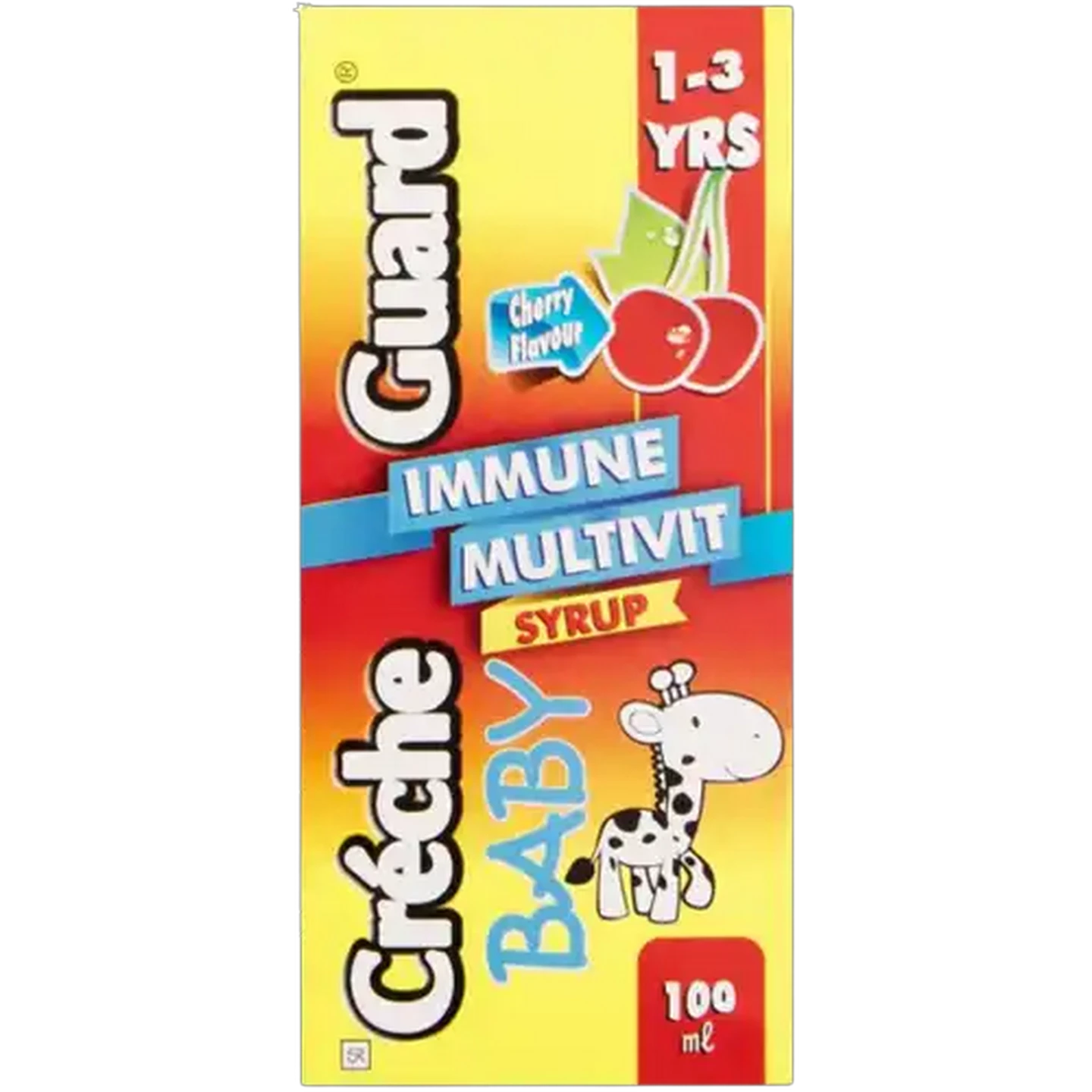 Image of Créche Guard Baby Cherry Flavour Immune Multivit Syrup 100ml