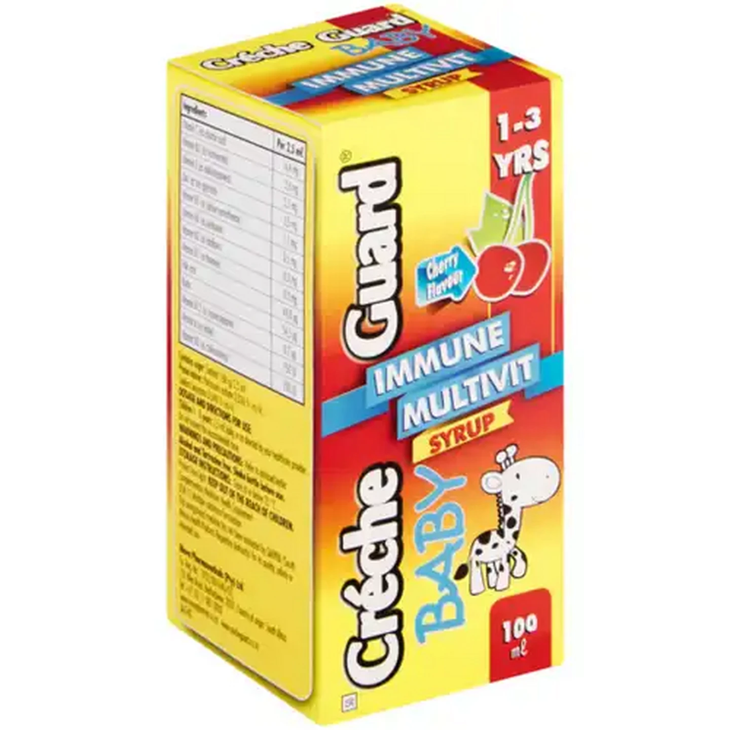 Image of Créche Guard Baby Cherry Flavour Immune Multivit Syrup 100ml