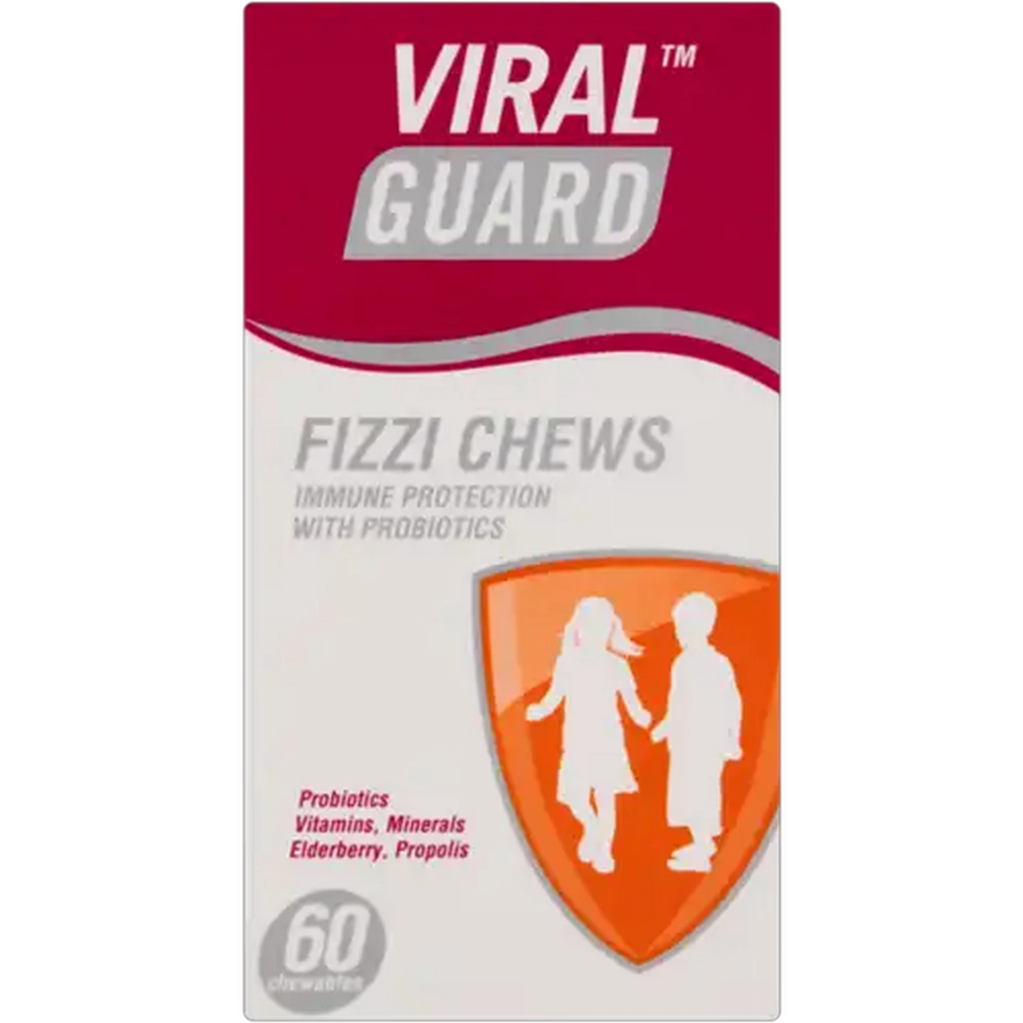 Image of ViralGuard Fizzi Chews Immune Protection Tablets 60 Pack