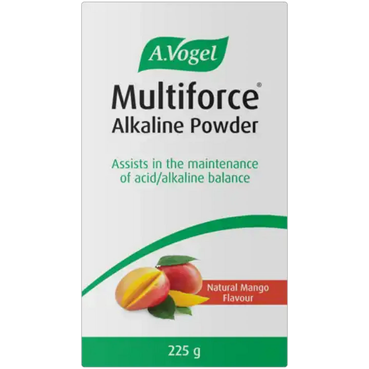 Image of A. Vogel Multiforce Mango Flavoured Alkaline Powder 225g