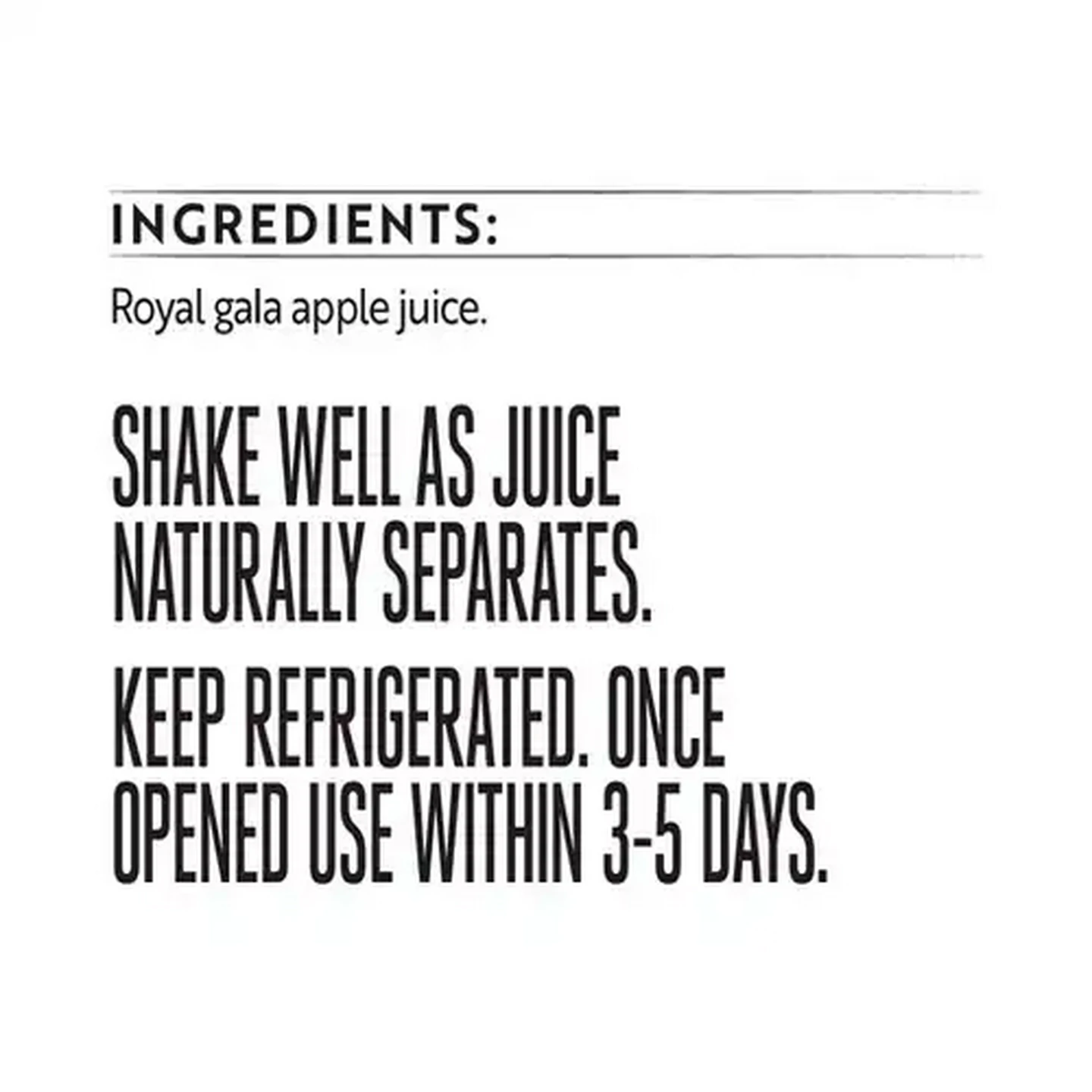 Image of Simple Truth Cold Pressed Royal Gala Apple Juice 750ml