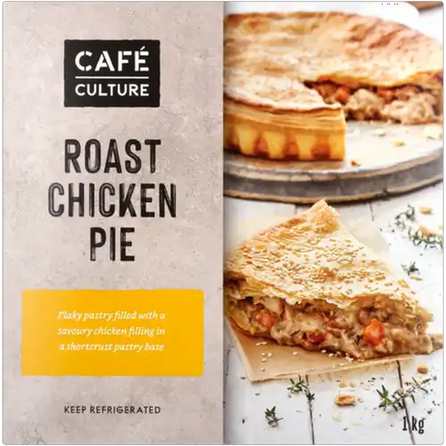 Image of Café Culture Roast Chicken Pie 1kg