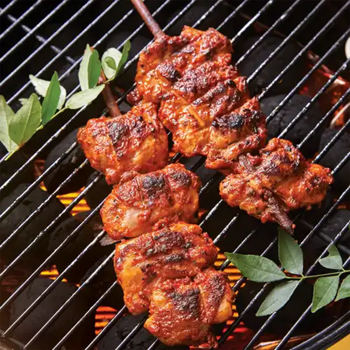 Image of Ready To Braai Butter Curry-Spiced Yogurt Espetadas 900g