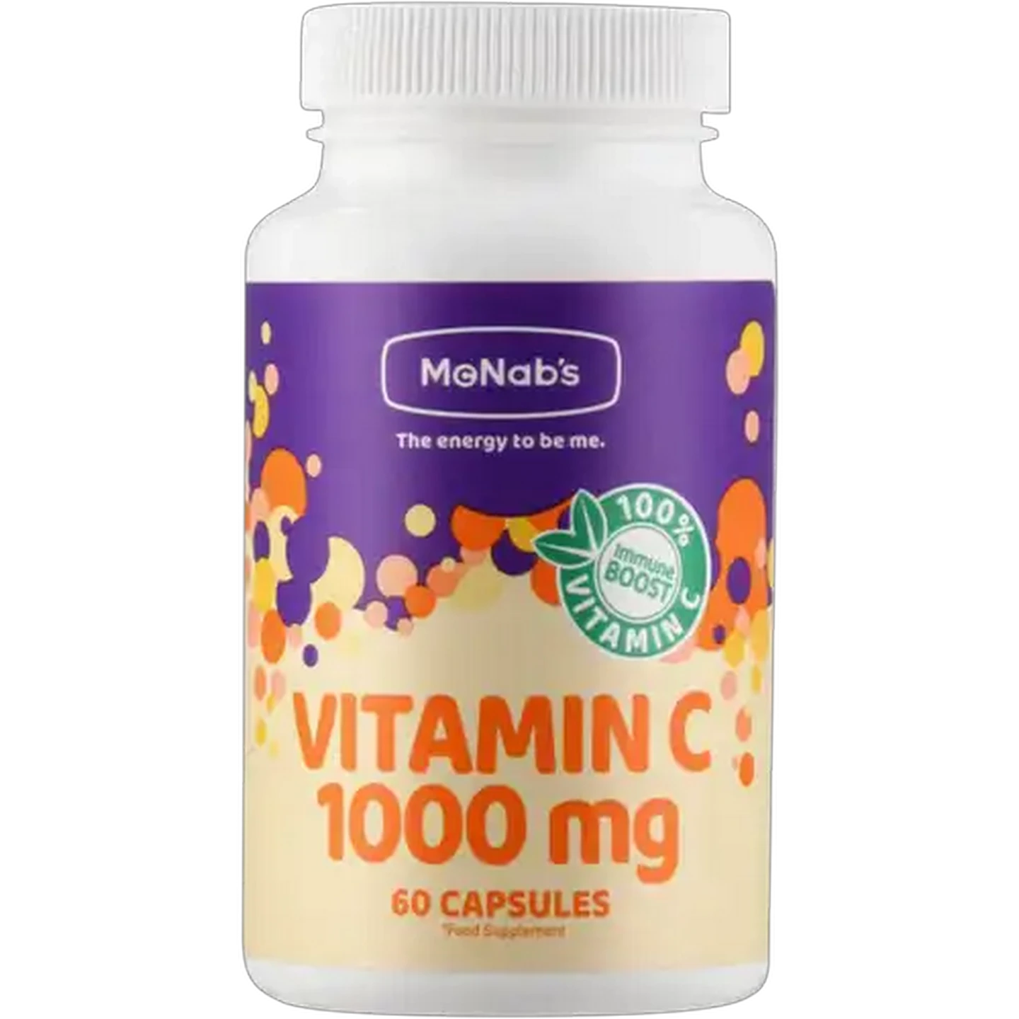 Image of McNab's Vitamin C 1000mg Capsules 60 Pack
