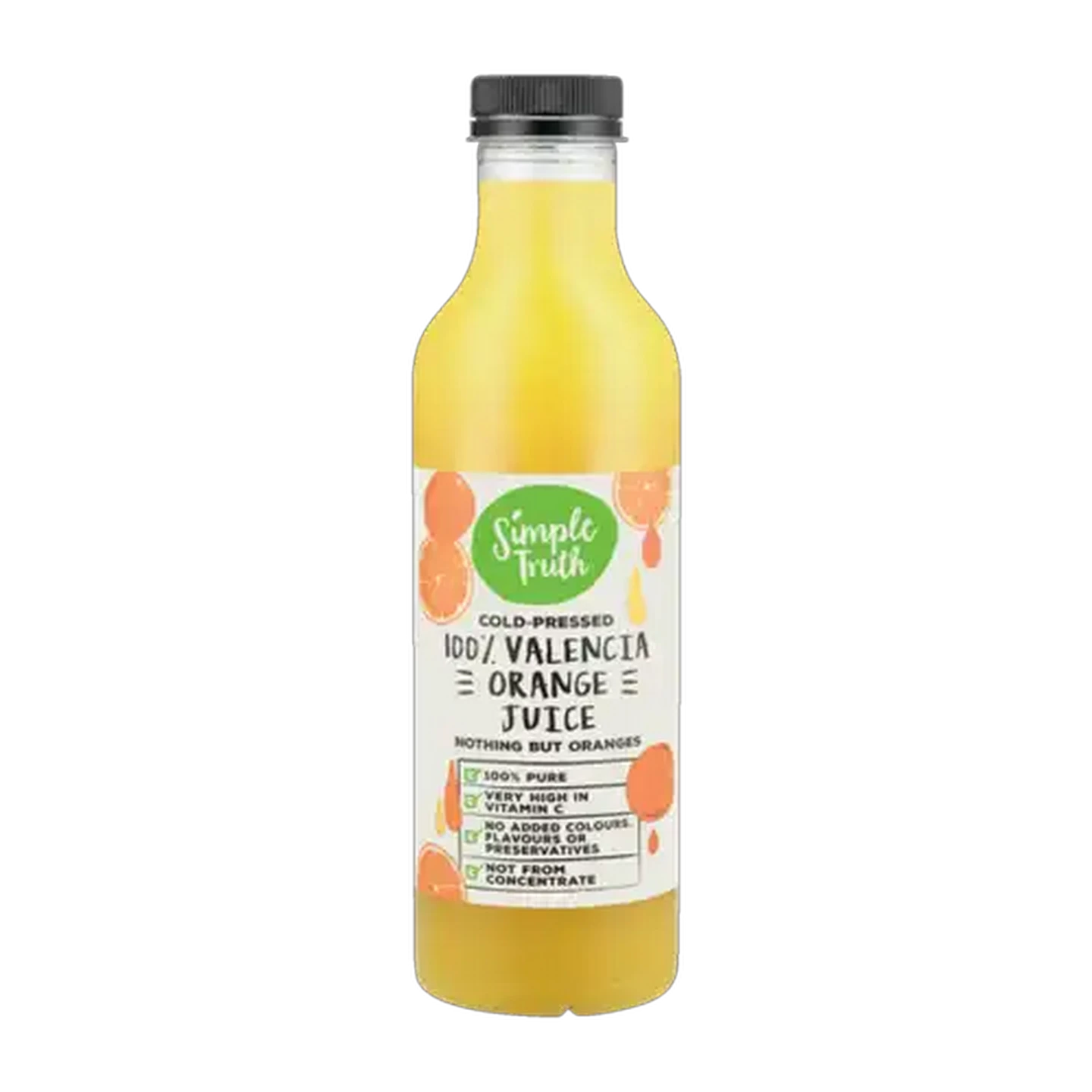 Image of Simple Truth Cold Pressed  Valencia Orange Juice 750ml