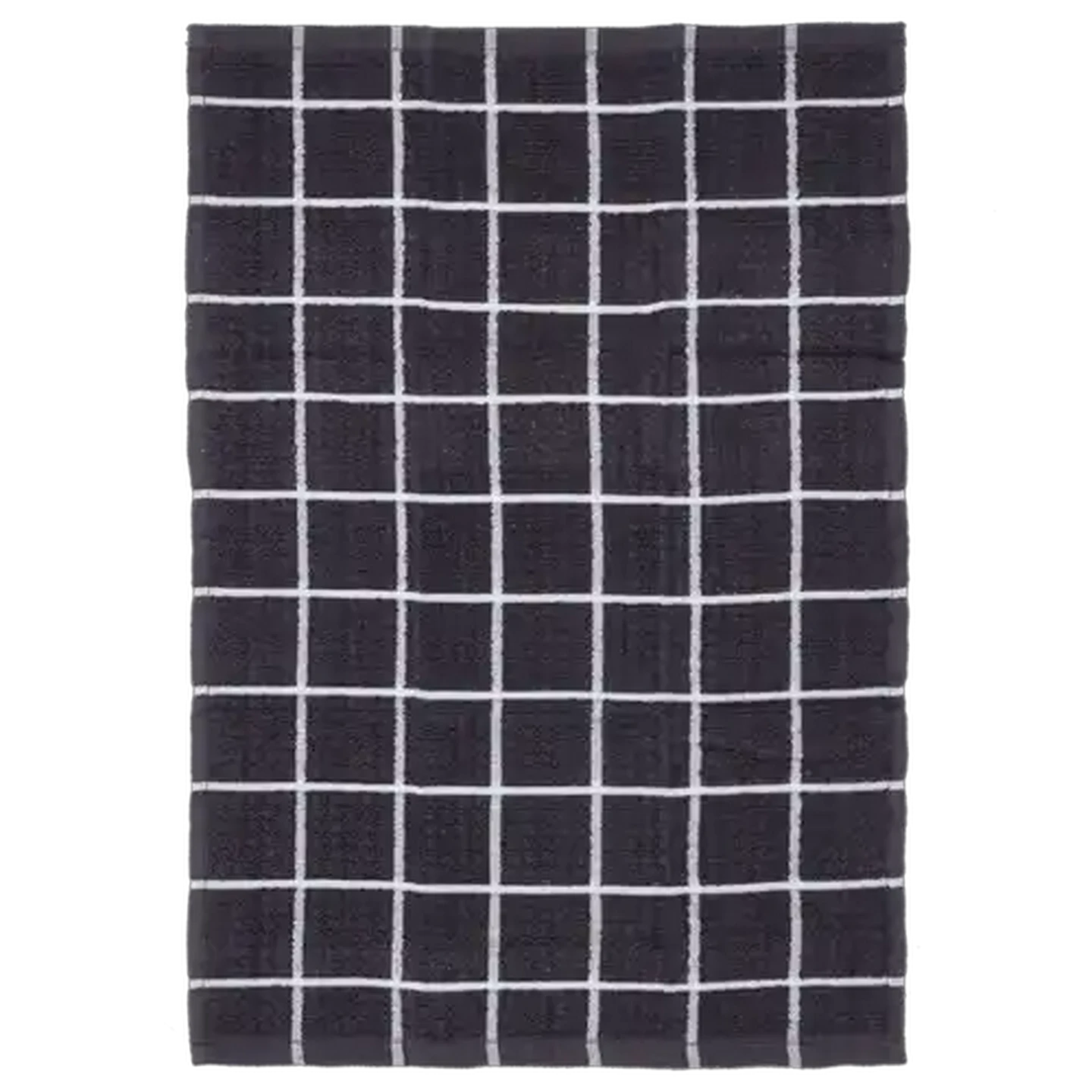 Image of Essentials Terry Premium Check Kitchen Towel (Colour May Vary)