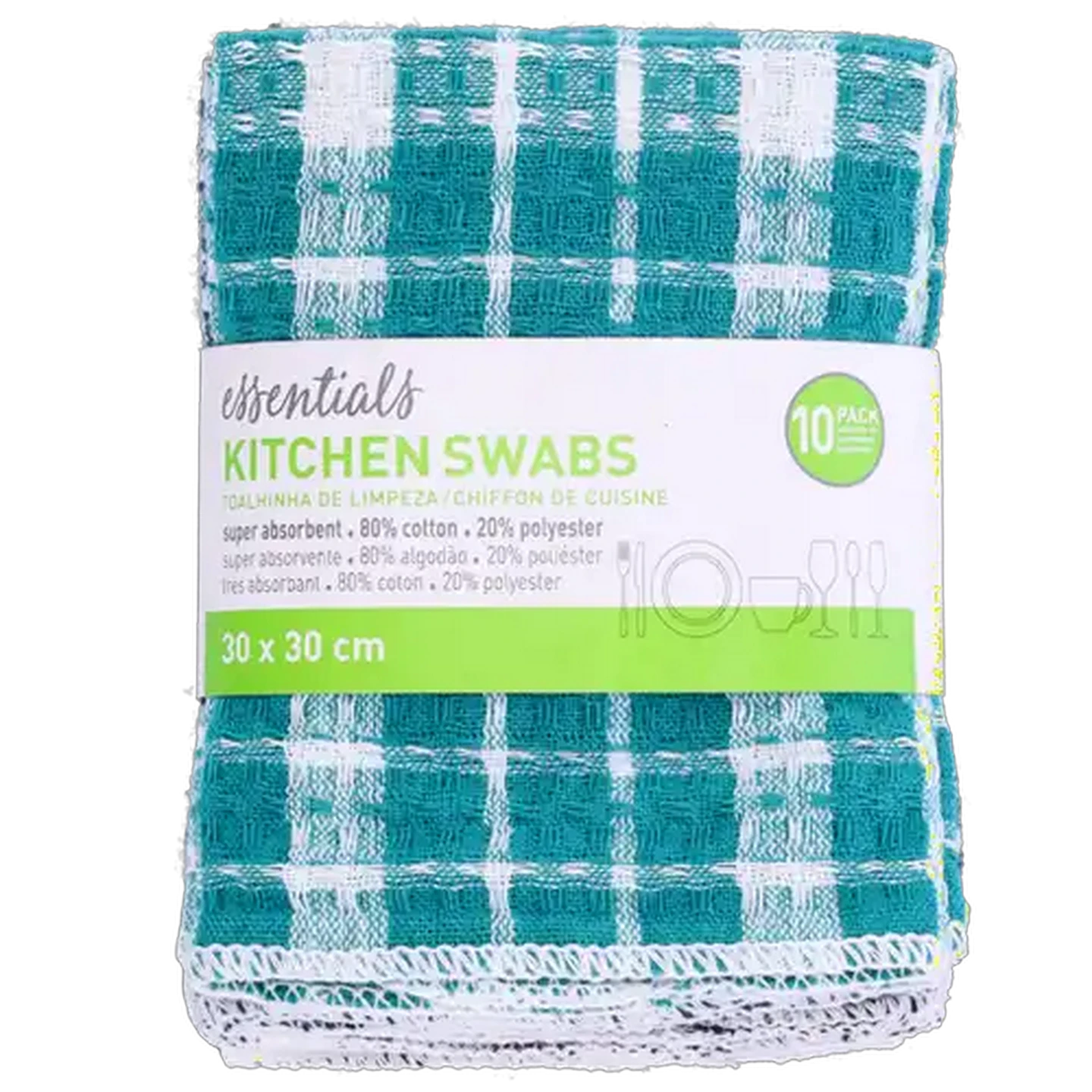 Image of Essentials Woven Kitchen Swabs 10-Pack