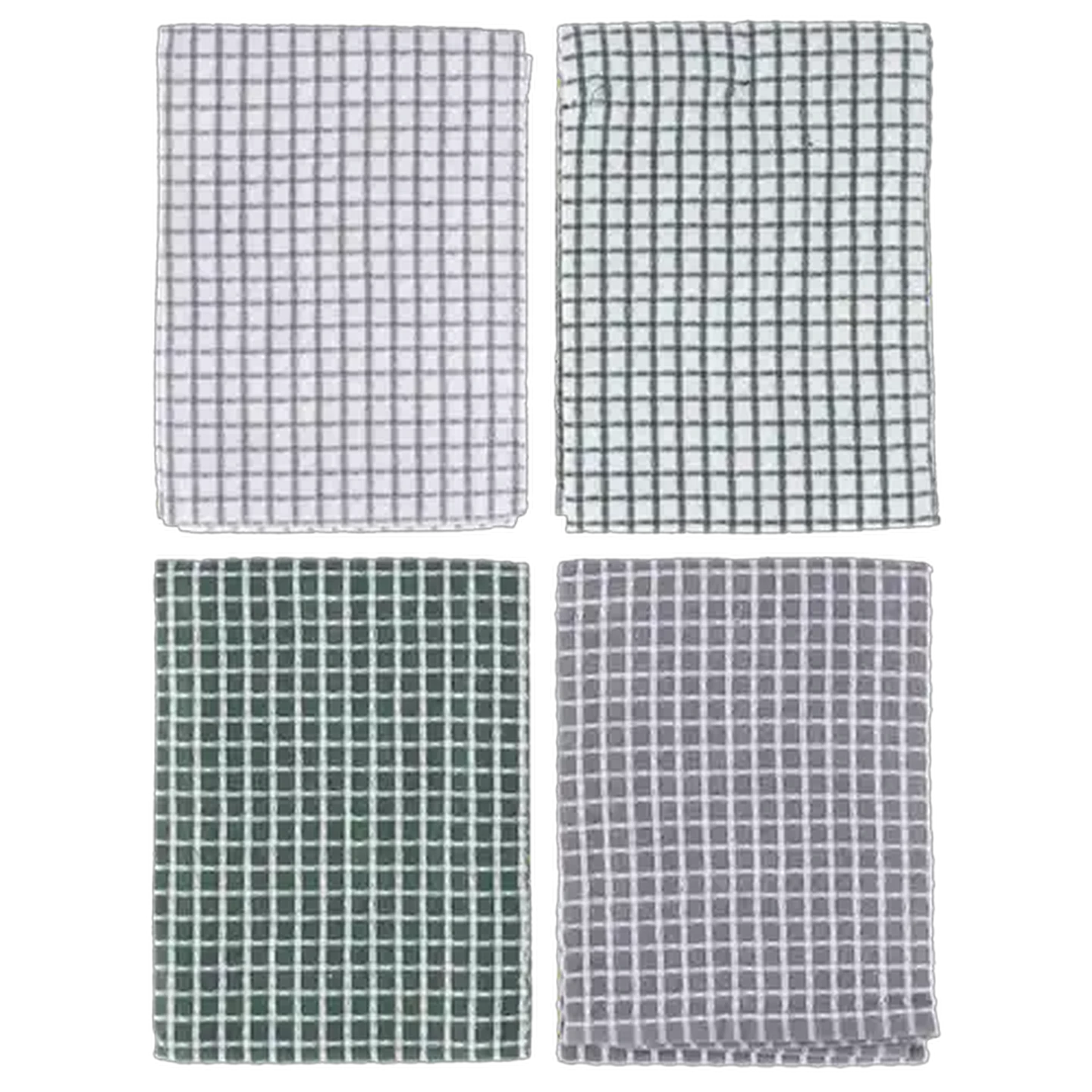 Image of Essentials Kitchen Cloth 45 x 65cm 4-Pack (Colour May Vary)