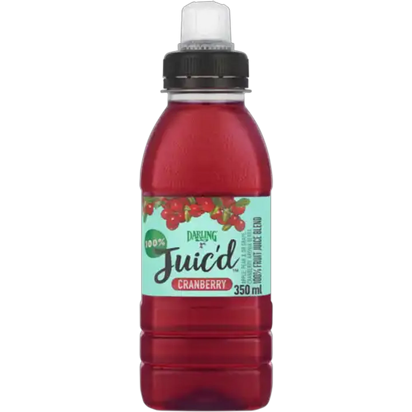 Image of Darling Juic'd Cranberry 100% Fruit Juice Blend 350ml