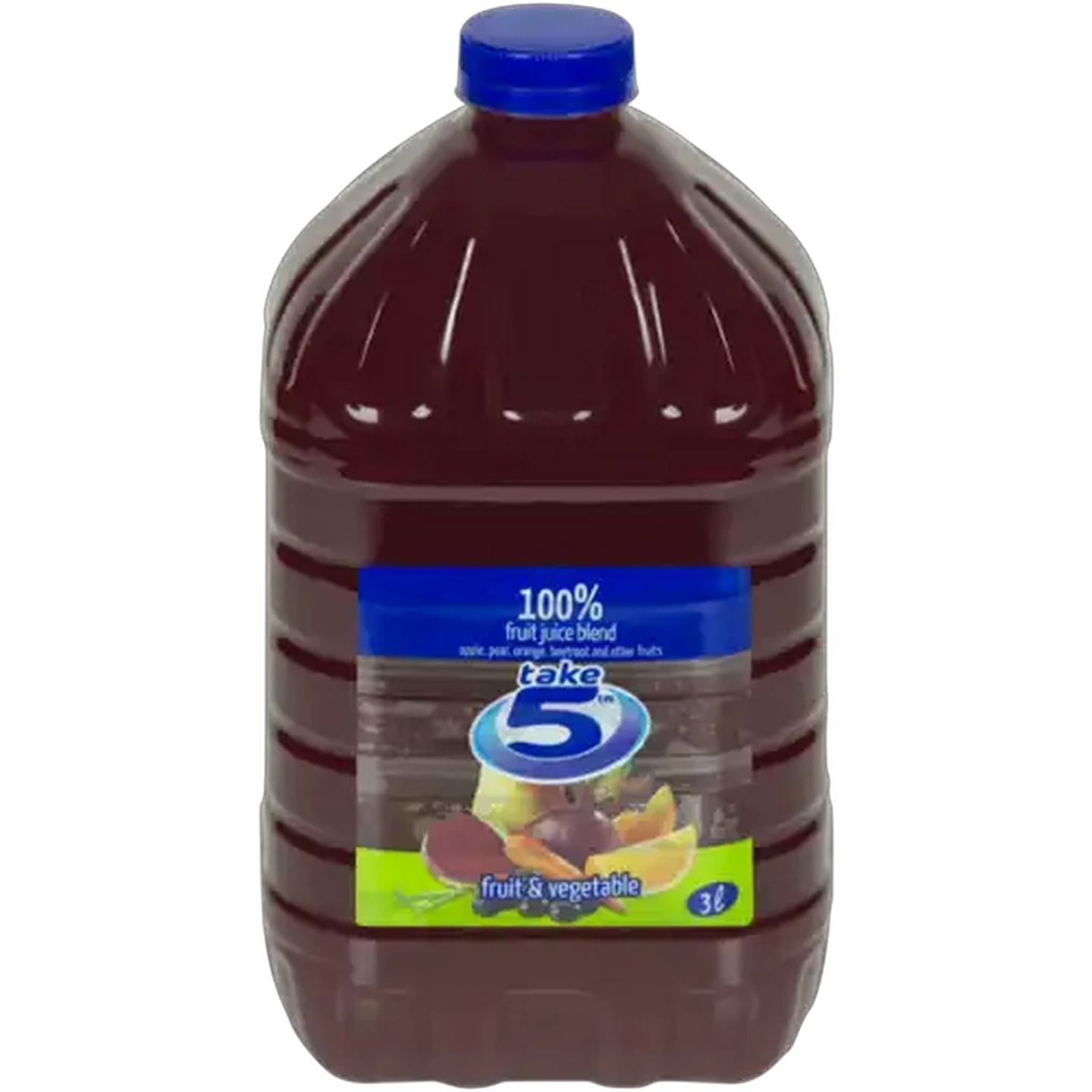 Image of Take 5 100% Fruit & Vegetable Flavoured Fruit Juice 3L