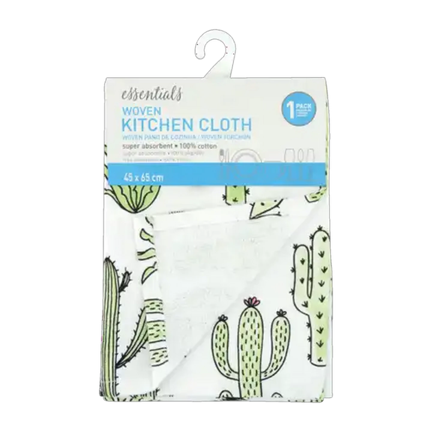 Image of Essentials Printed Woven Kitchen Cloth